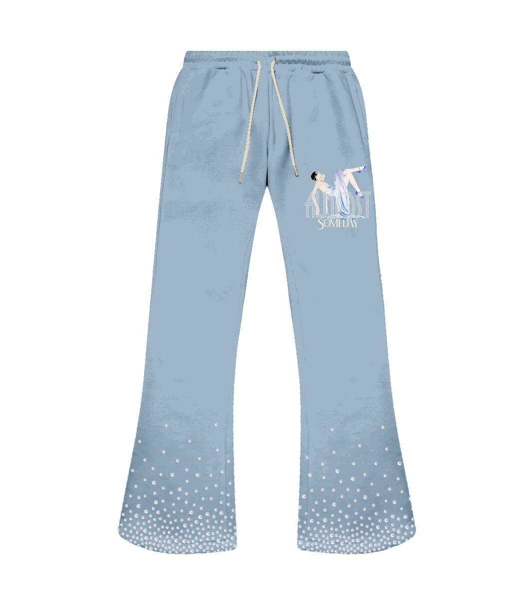 Almost Someday High Class Flare Sweatpants
