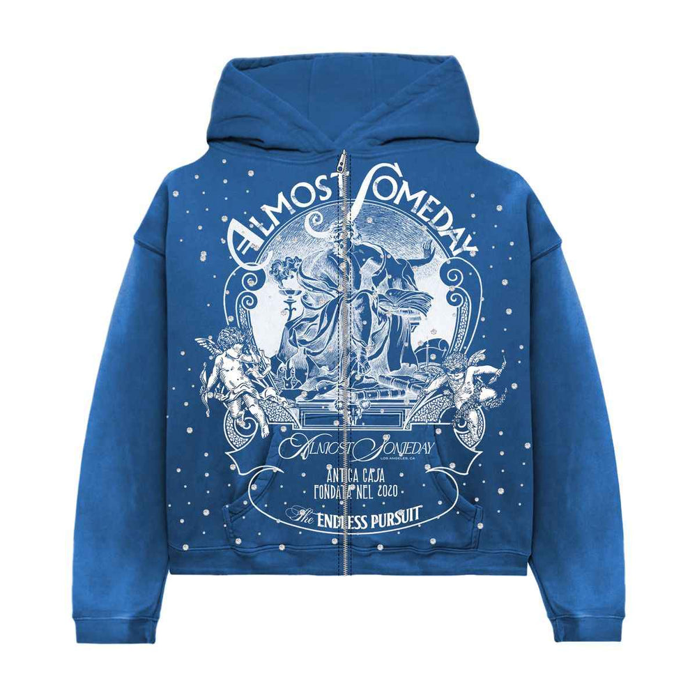 Almost Someday Lavish Zipup Hoodie