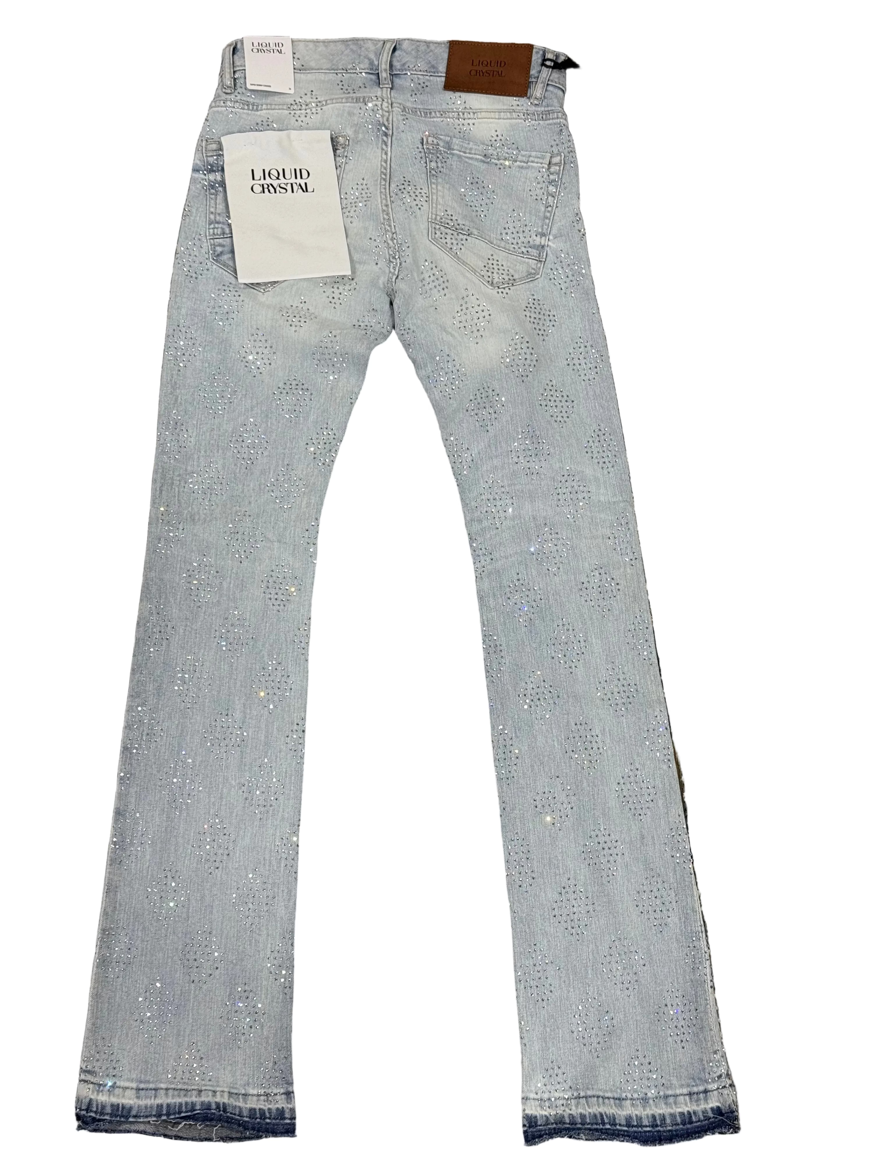 Jordan Craig Liquid Crystal Super Skinny Stacked Jeans