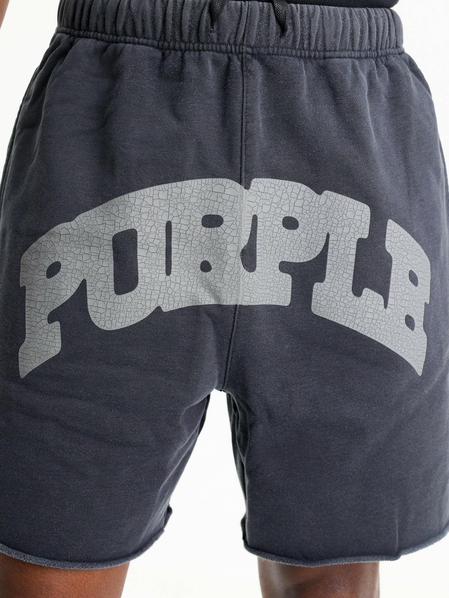 Purple Brand Shorts MWT Fleece Shorts Black - 40% OFF.