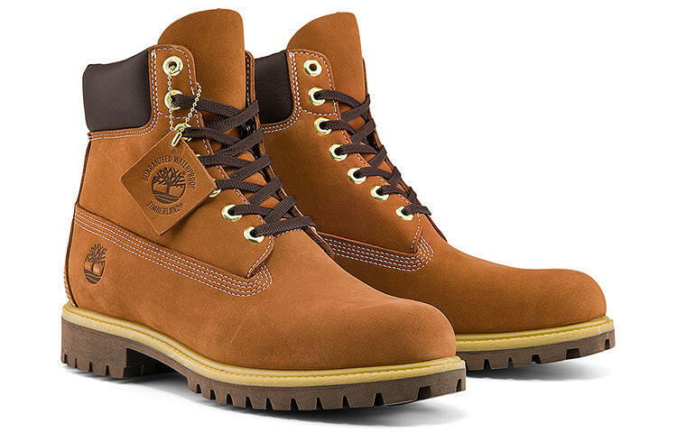 Timberland 6-Inch Premium Waterproof Boot Rust Suede - Save 40%.