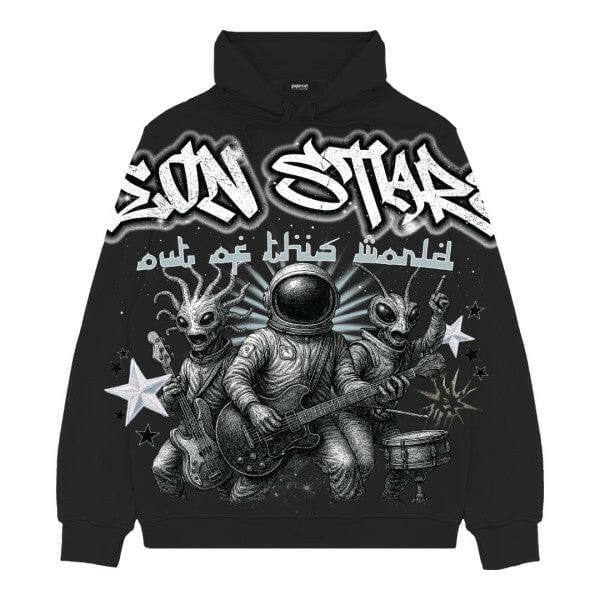 3forty Hoodies 3Forty Neon Stars Hoodie 3Forty Neon Stars Hoodie