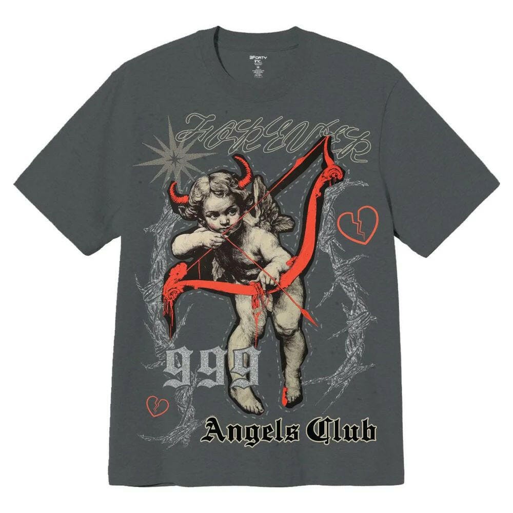 3forty T-Shirts 3forty Angels Club Tee 3forty Angels Club Tee