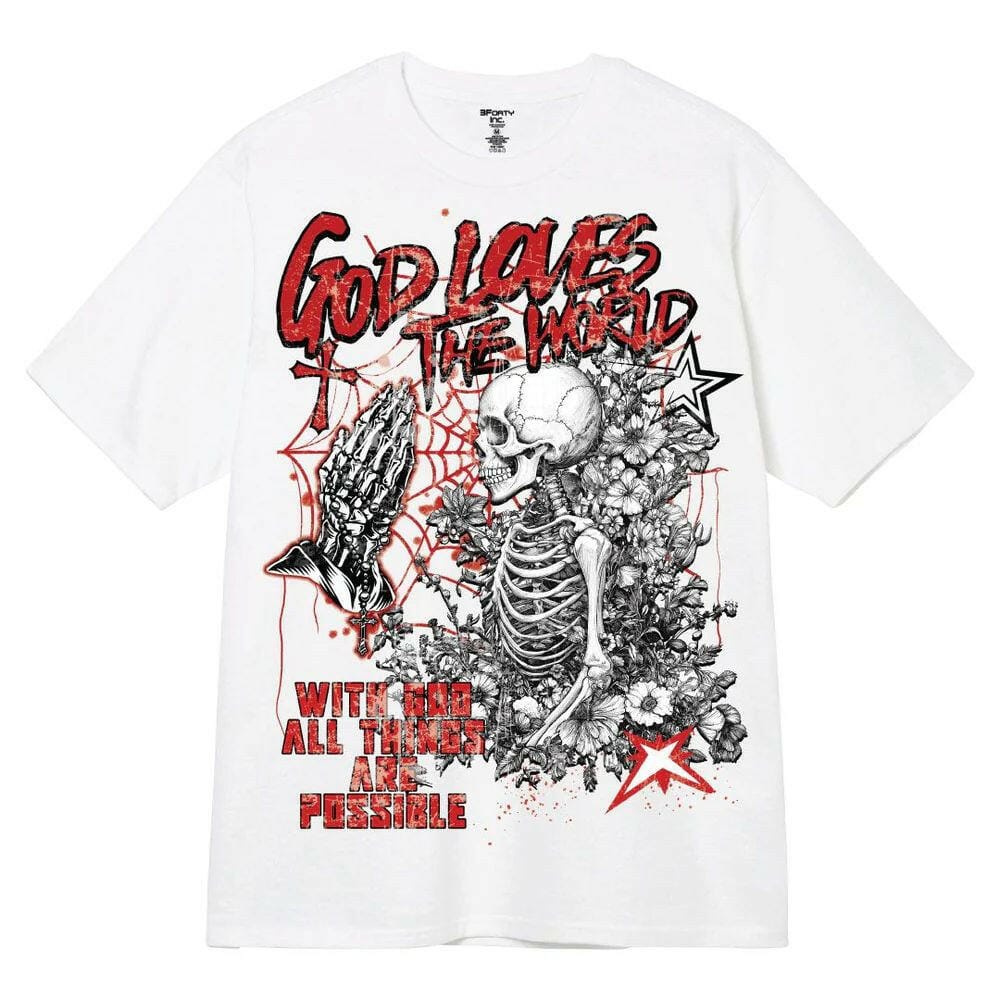 3forty T-Shirts 3forty God Loves The World Tee 3forty God Loves The World Tee