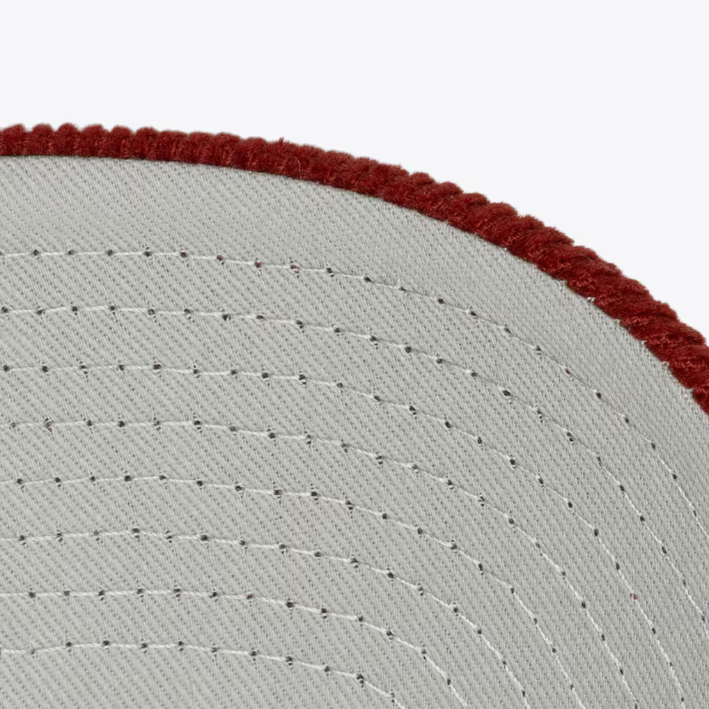 Mitchell & Ness Chicago Bulls Cream Fall Corduroy Pro Crown Snapback