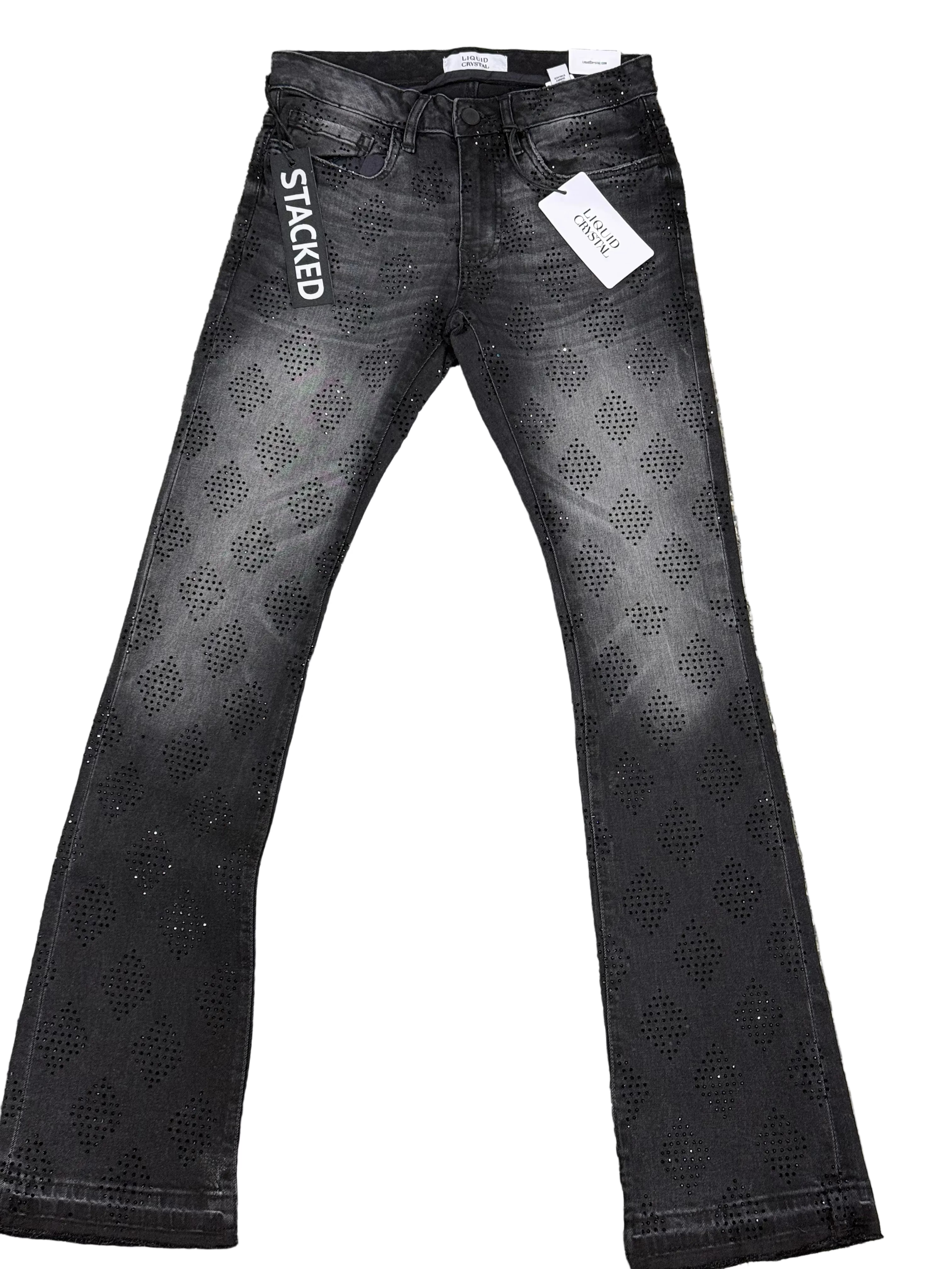 Jordan Craig Liquid Crystal Super Skinny Stacked Jeans