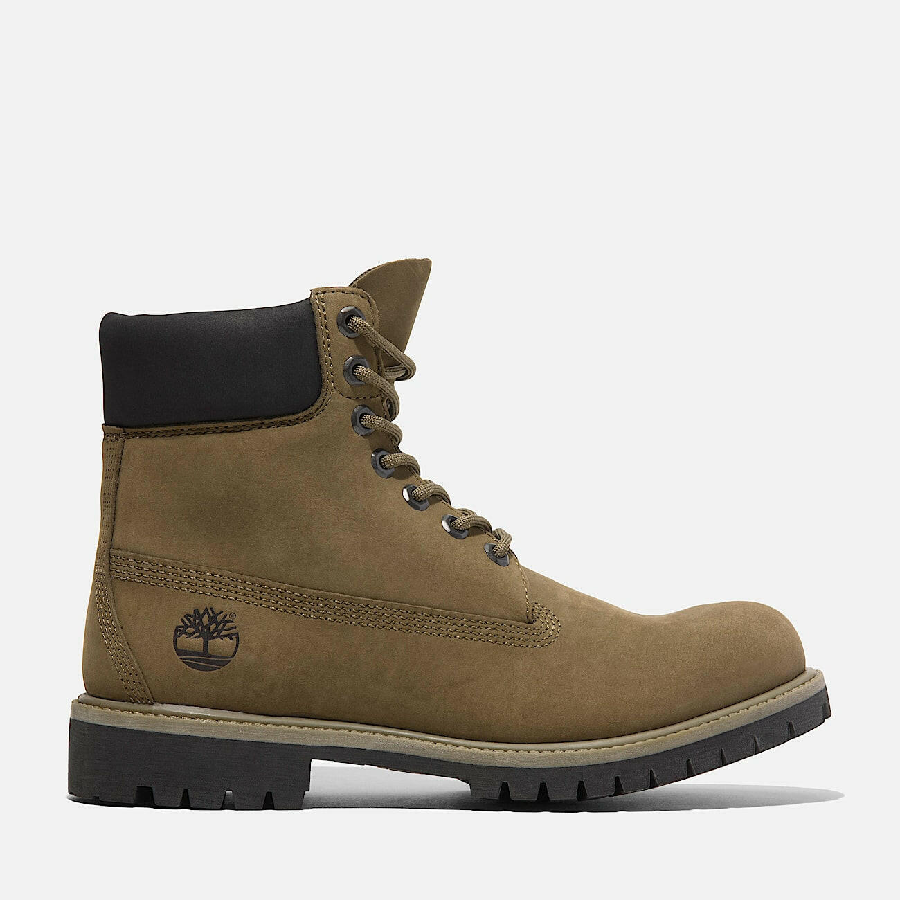 Timberland Premium 6-Inch Waterproof Boots Olive - Save 40%.