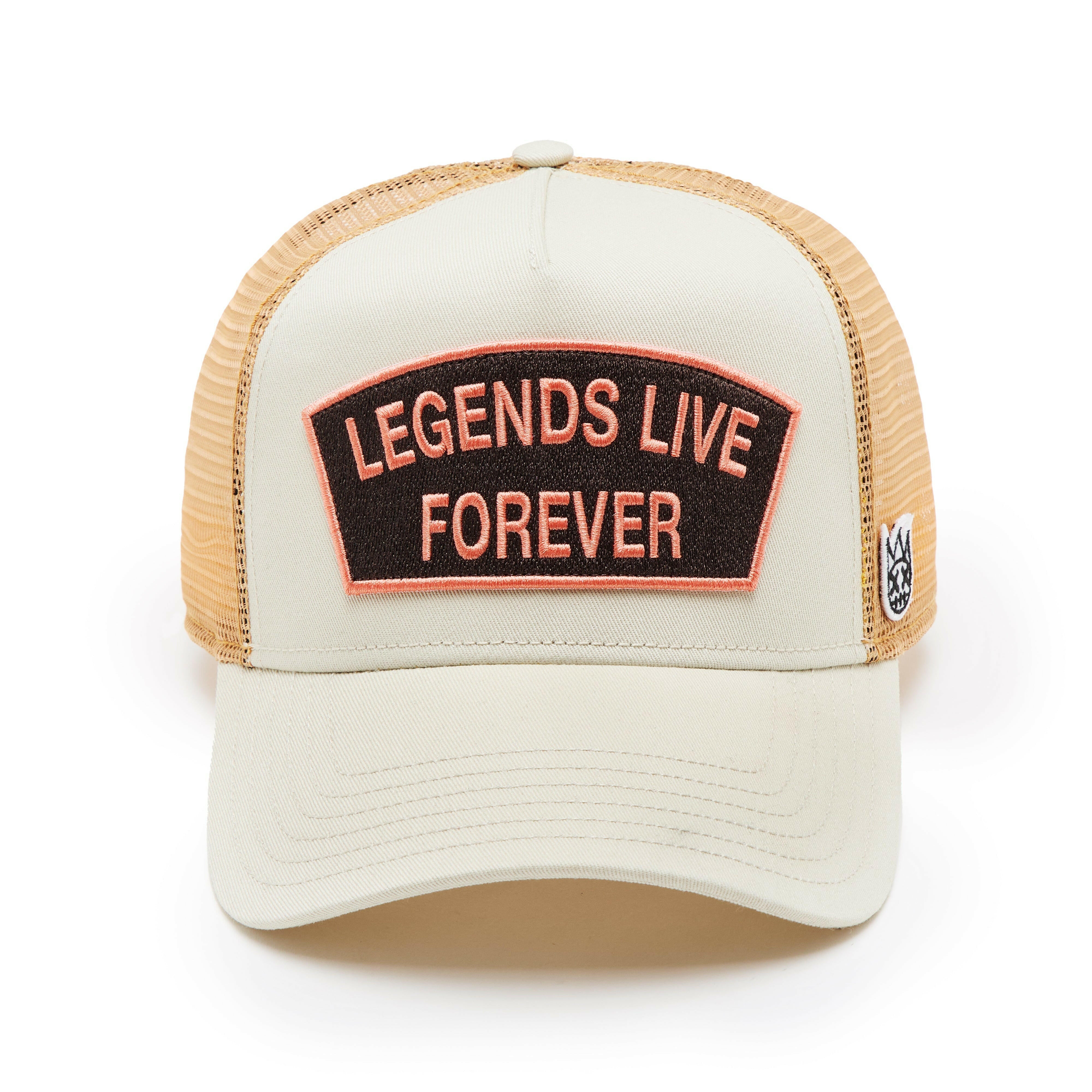 Cult Legends Live Forever Trucker Hat.