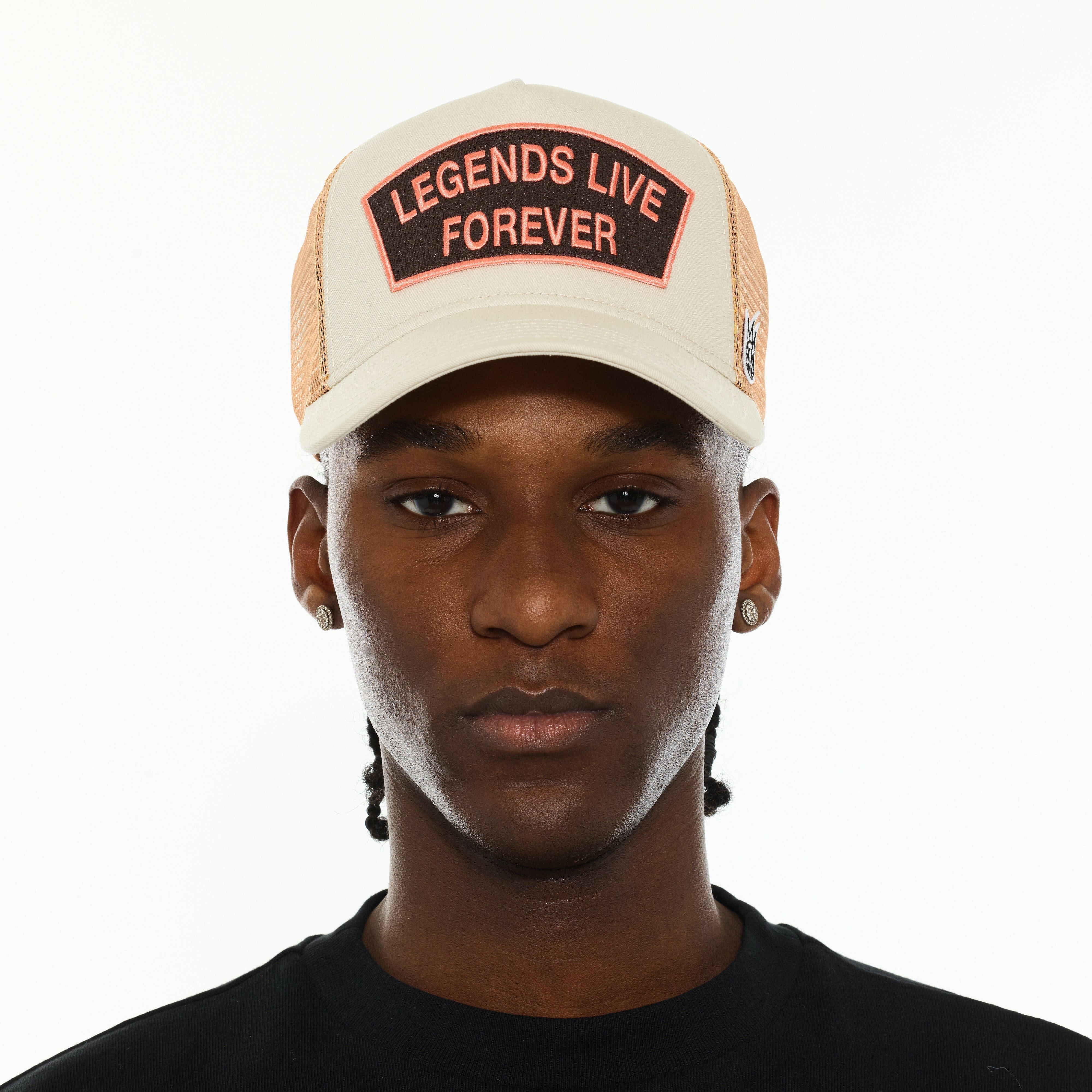 Cult Legends Live Forever Trucker Hat.