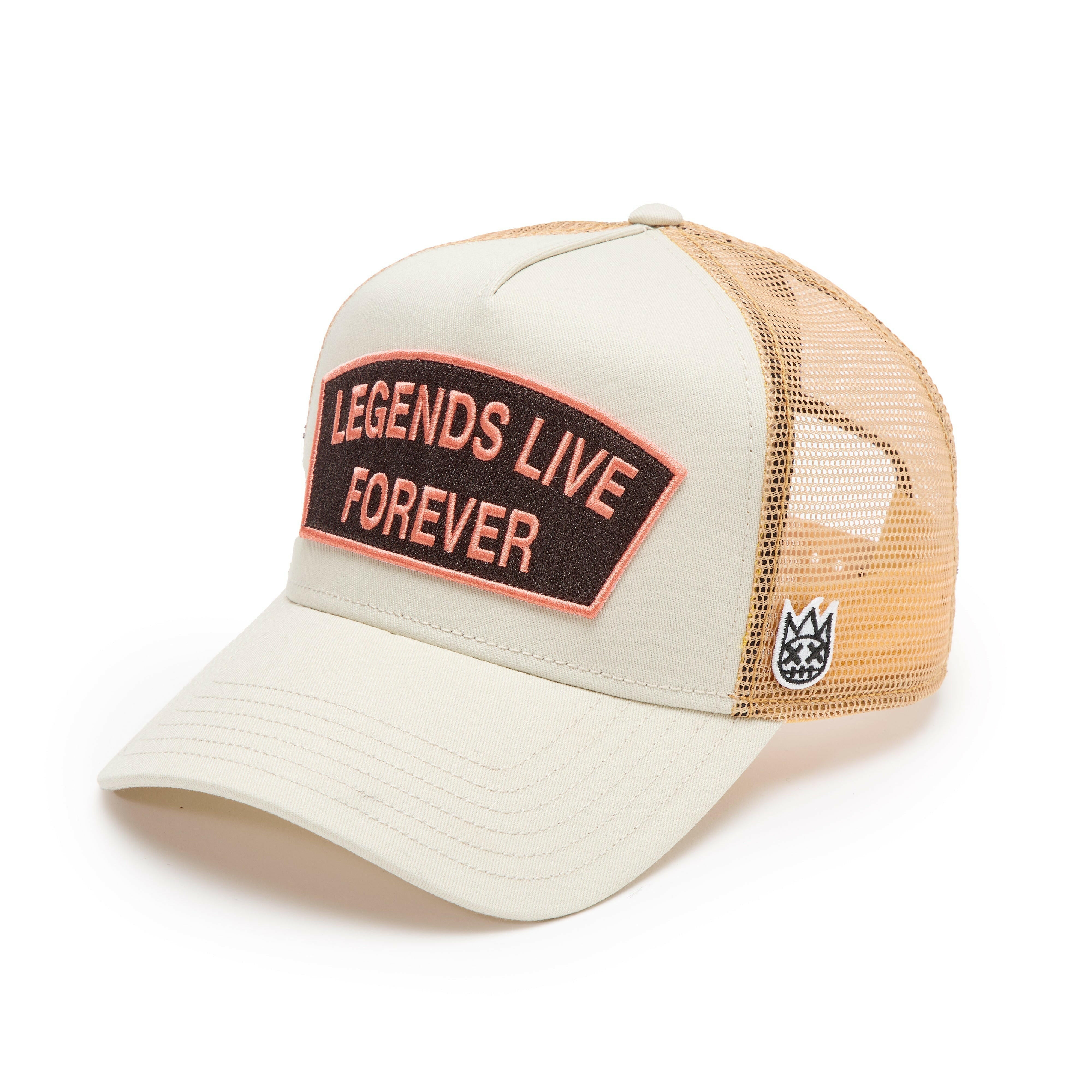 Cult Legends Live Forever Trucker Hat.