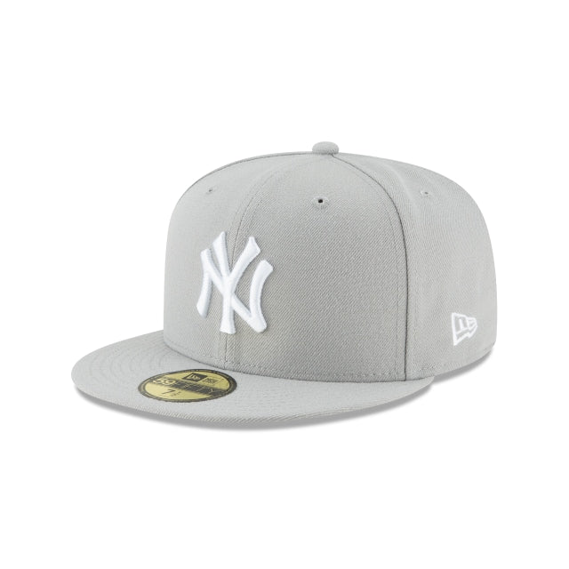 New York Yankees Gray Basic 59FIFTY Fitted