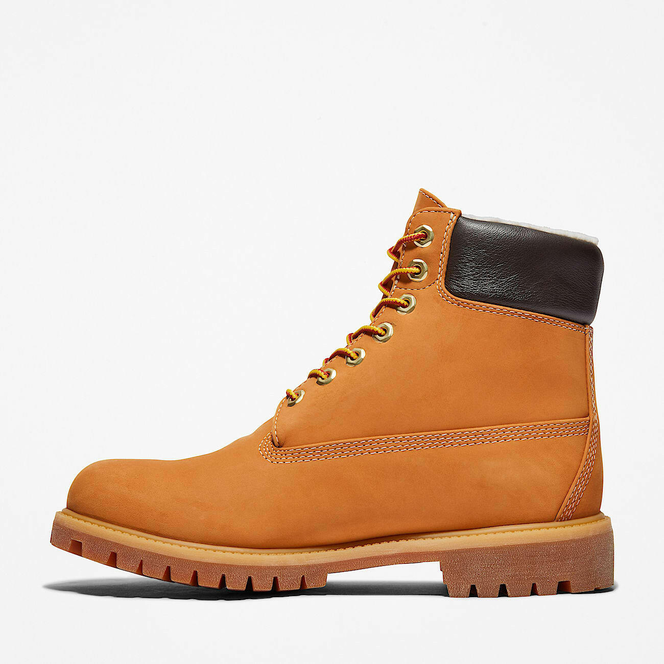 Timberland 6-Inch Premium Fur Line Men's Boots Wheat - Save 40%.