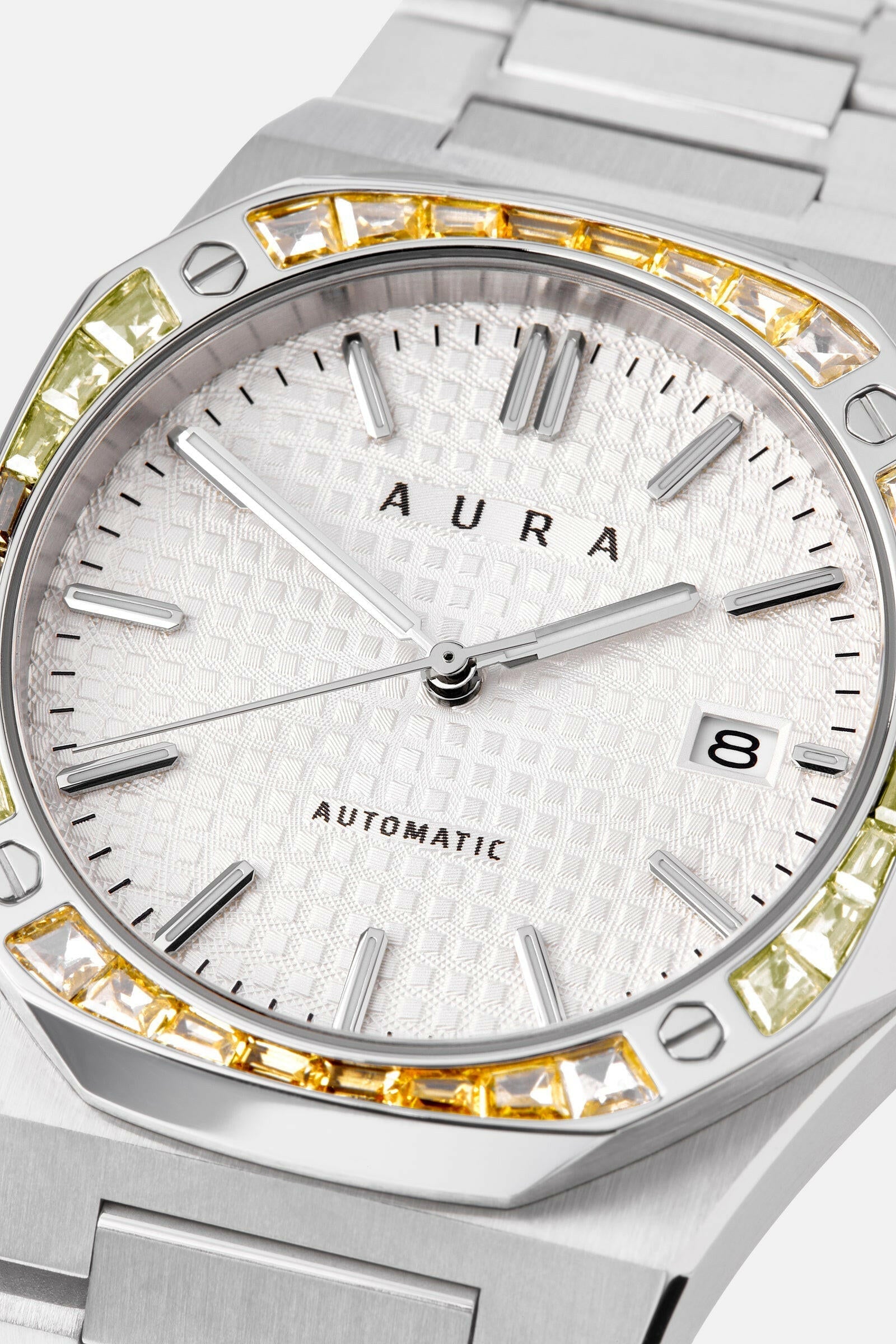 Aura Date 003 Steel/Pineapple.