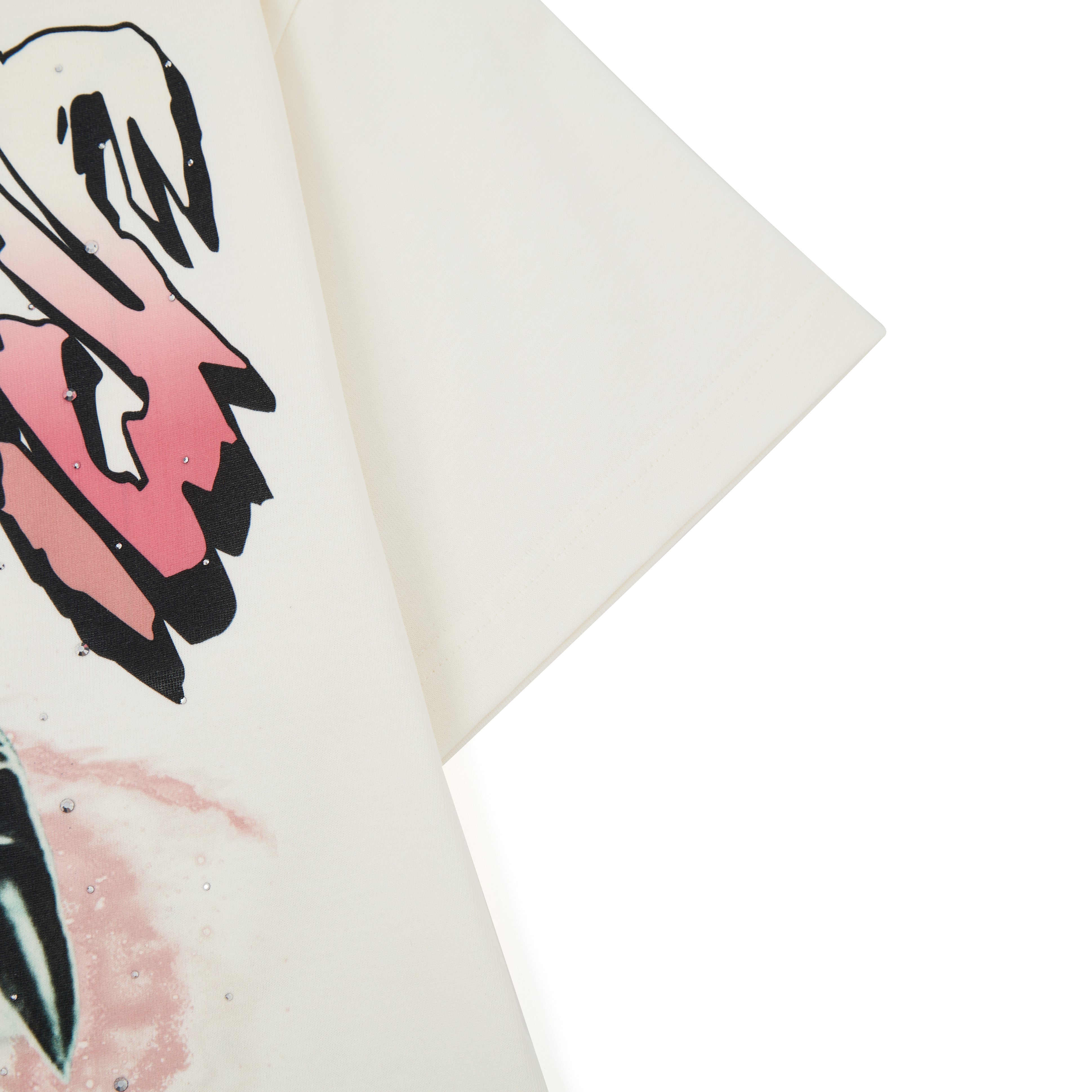 Campus Static Tee - Cream.