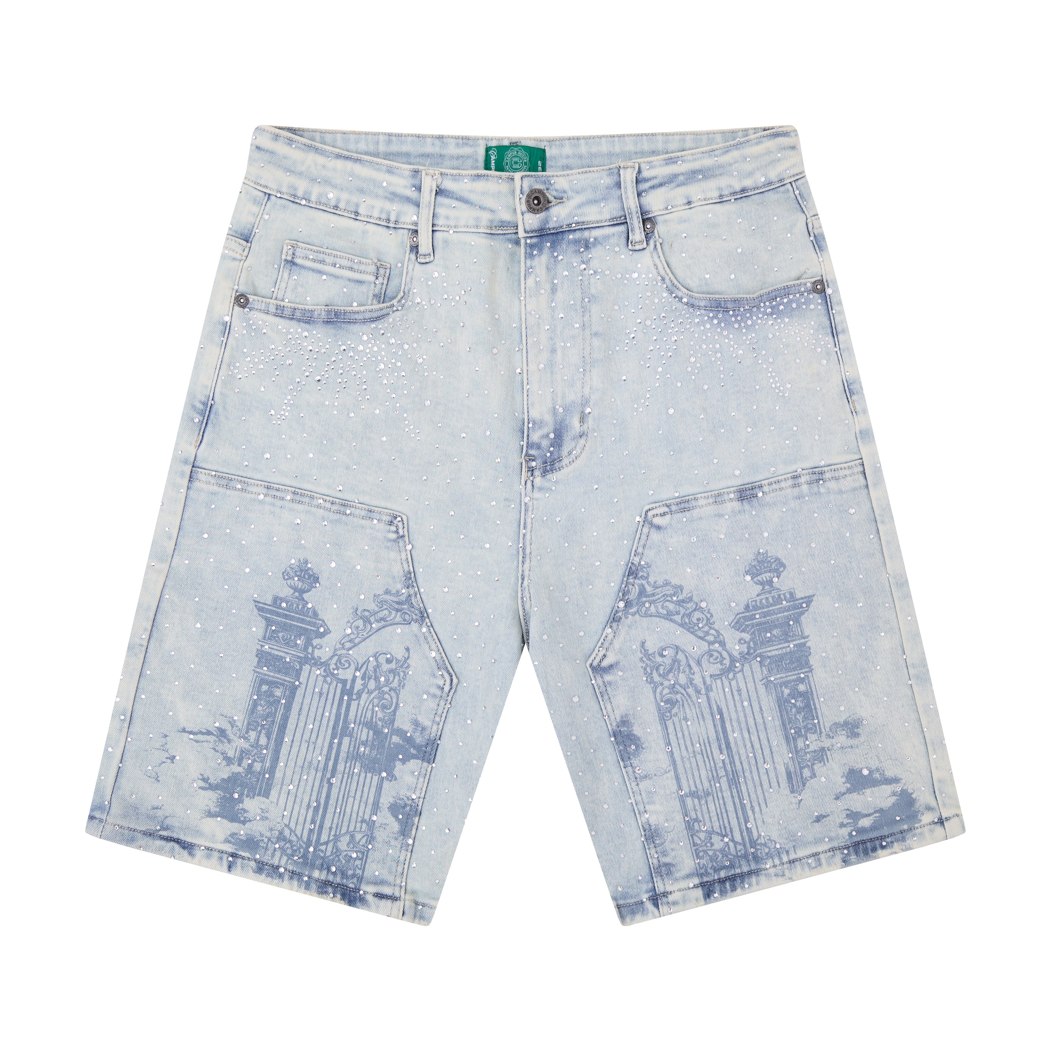 Duaa Kingdom Denim Shorts - 50% OFF.
