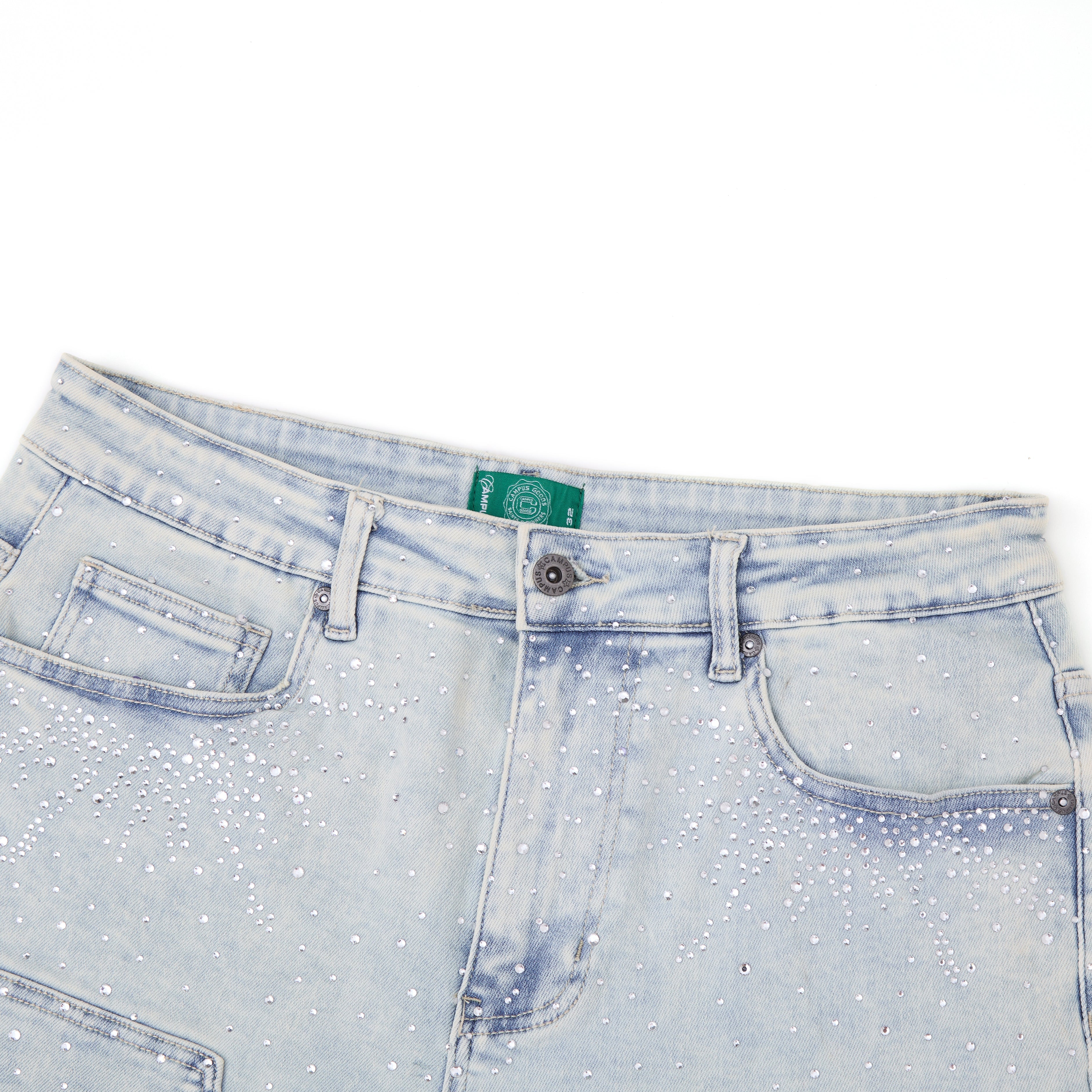 Duaa Kingdom Denim Shorts - 50% OFF.