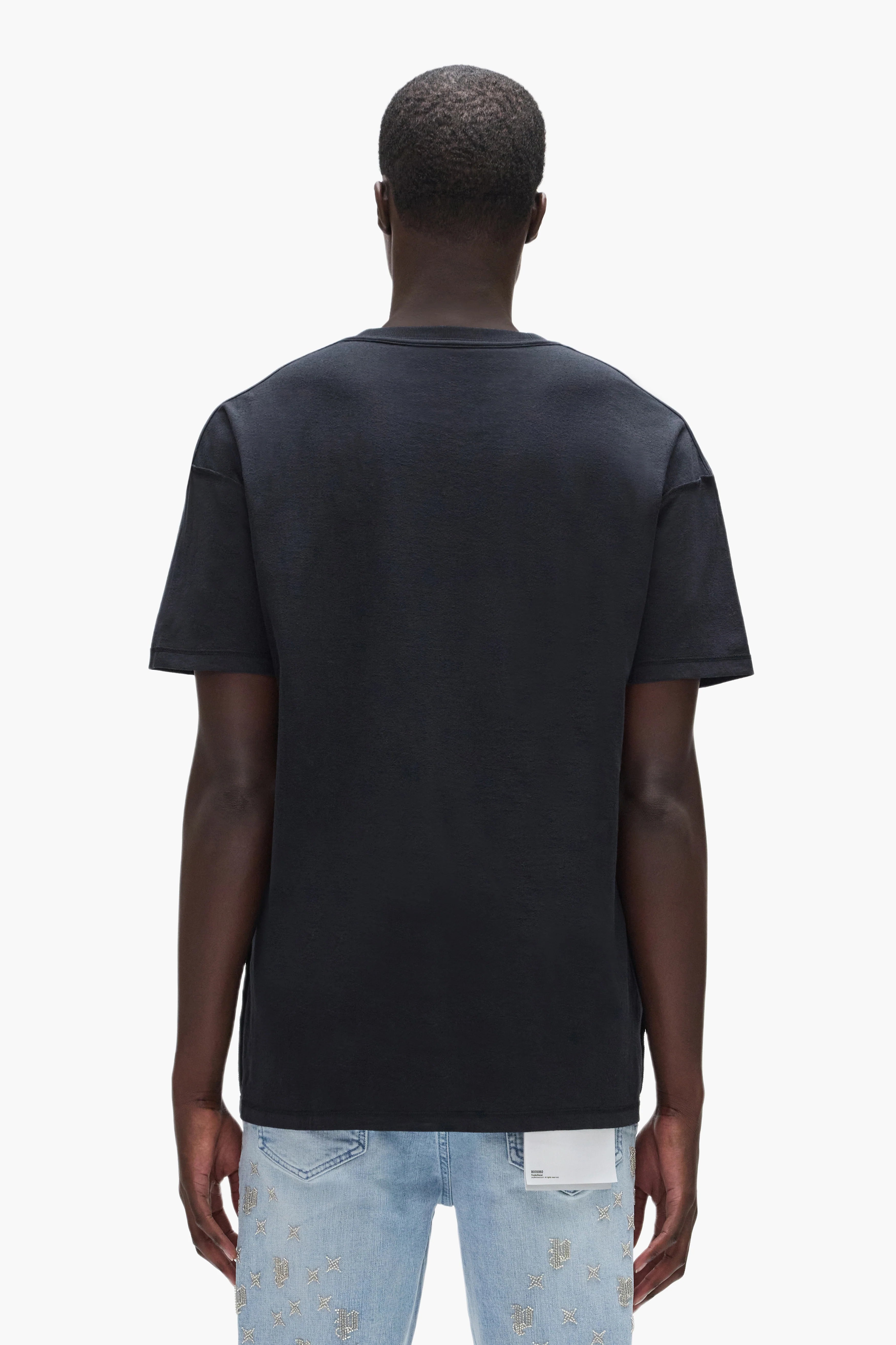 Purple Brand Crystal Plaque Tee