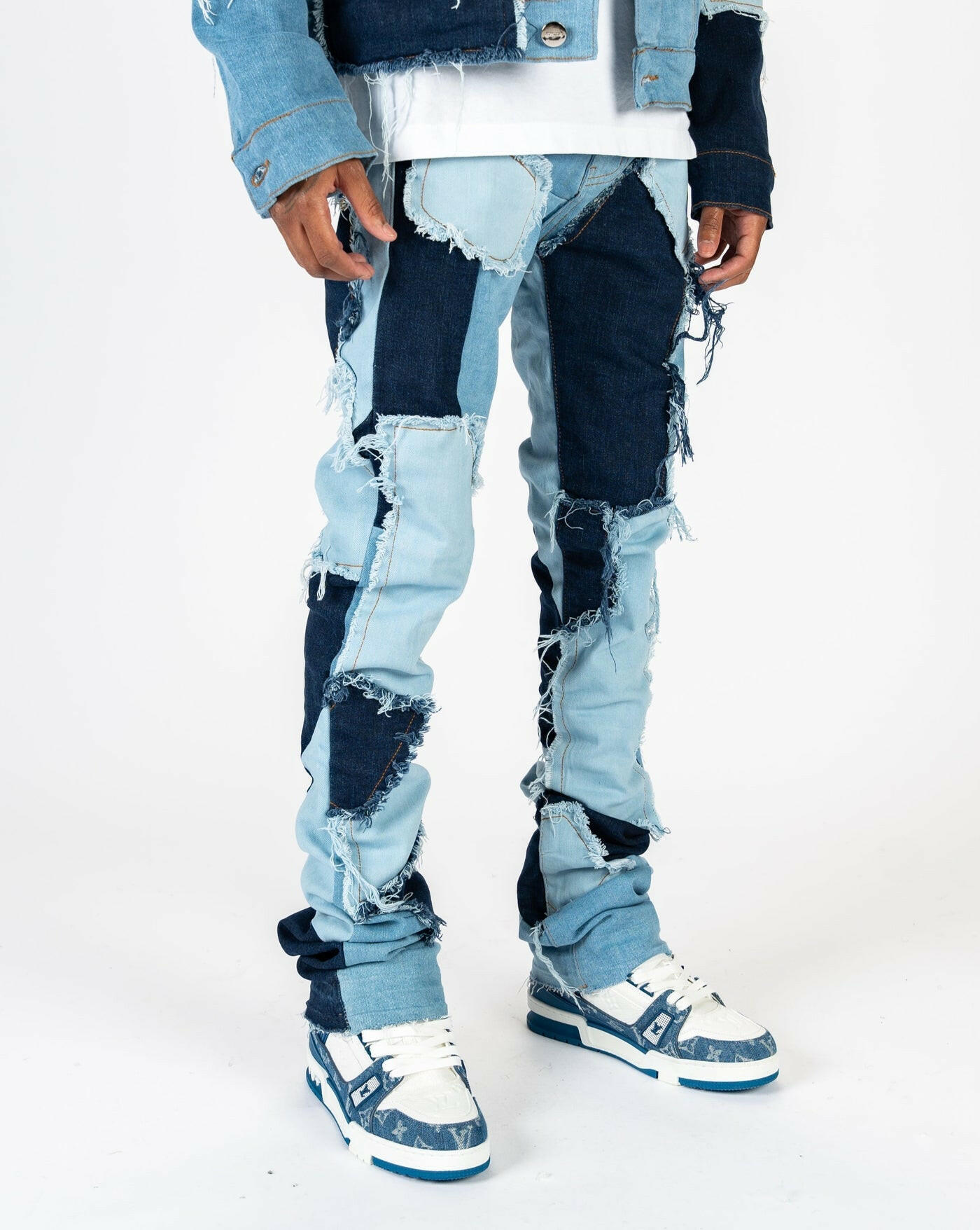 Pheelings "Left in the Past" Flare Stacked Jeans