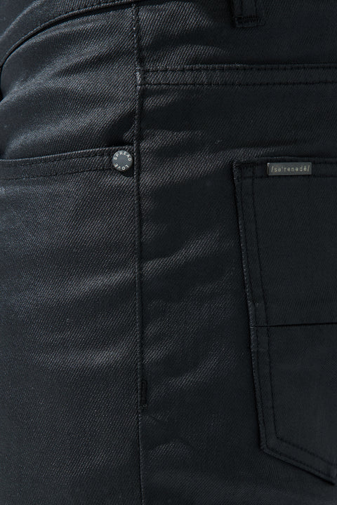 Serenede Caviar 7 Jeans w/ Wax Coating