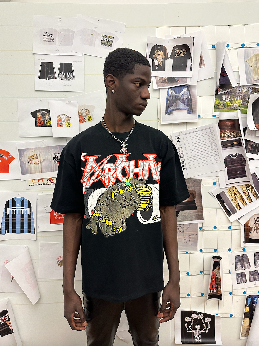 Archive Ministry Mob Ties Tee - Black.