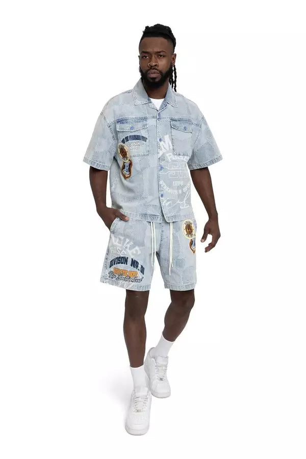 Smokerise Sets SmokeRise Brotherhood Denim Set SmokeRise Brotherhood Denim Set