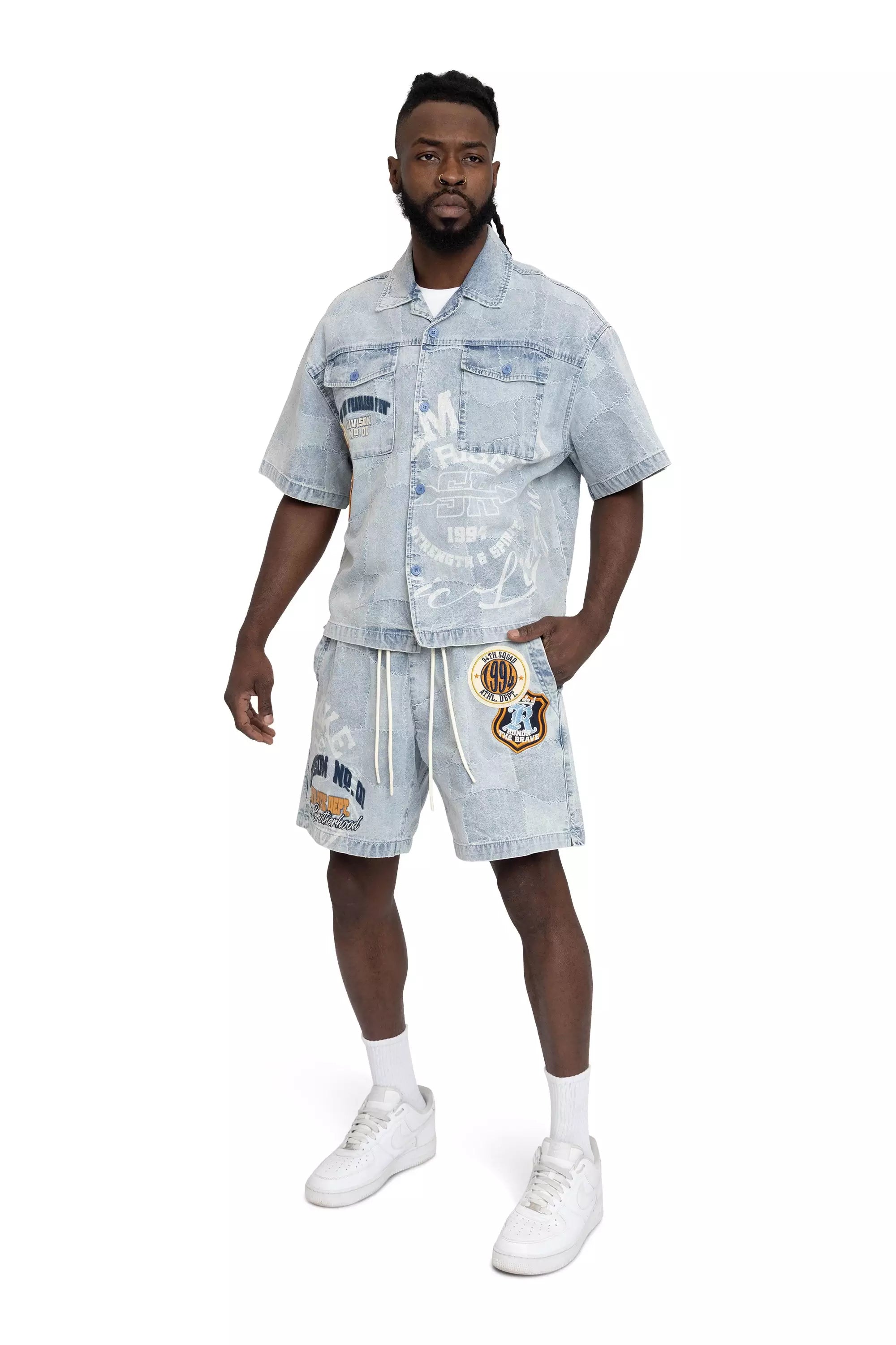 Smokerise Sets SmokeRise Brotherhood Denim Set SmokeRise Brotherhood Denim Set