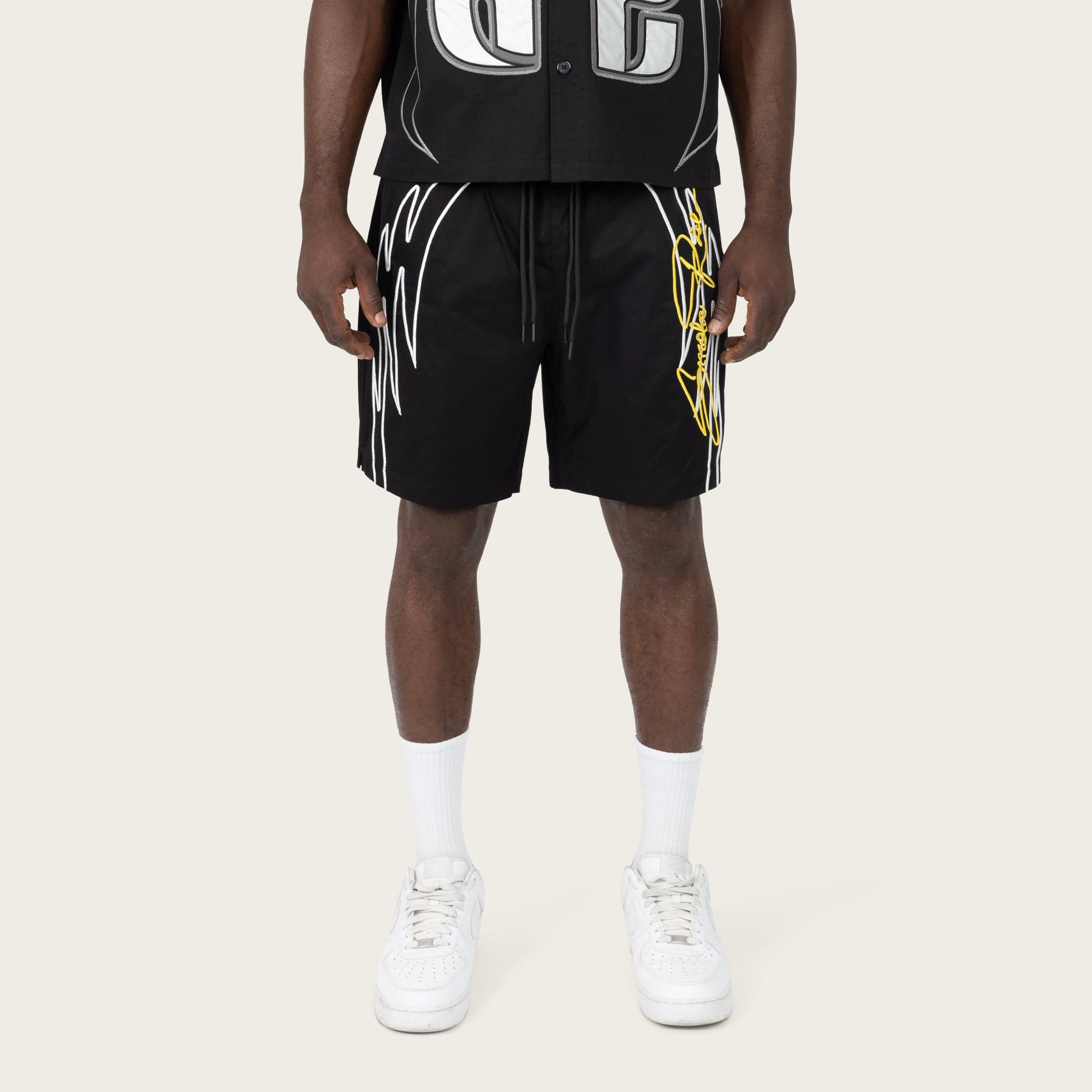 Smokerise Sets SmokeRise Oversized Cropped Seize The Moment Woven Set SmokeRise Oversized Cropped Seize The Moment Woven Set