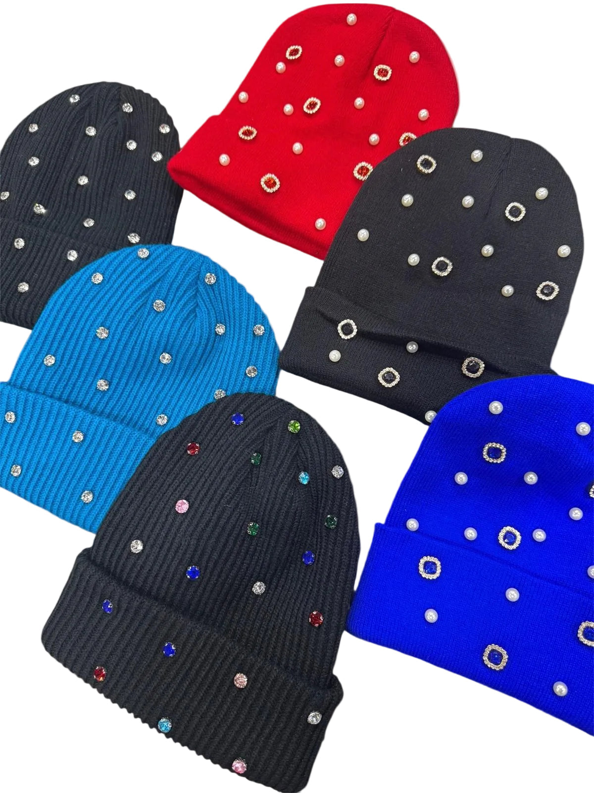 Rhinestone Beanie