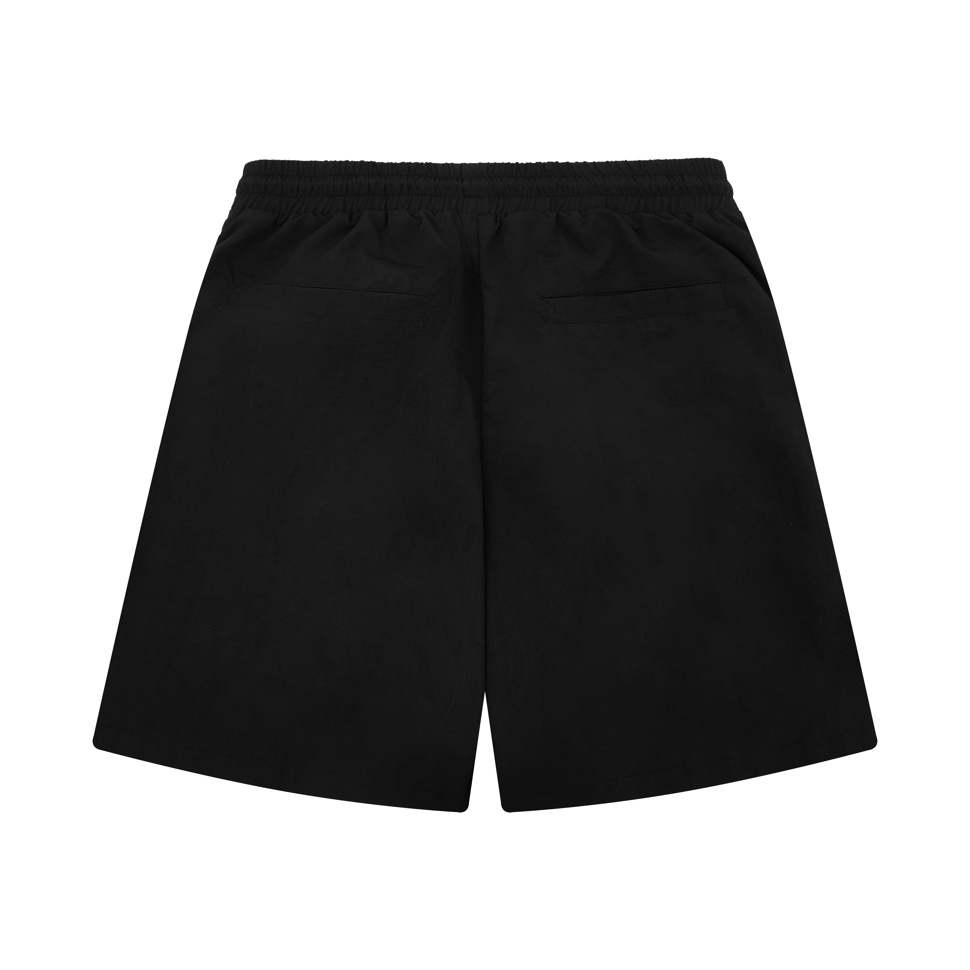 Almost Someday T-Shirts Almost Someday Beverly Black Nylon Shorts Almost Someday Beverly Black Nylon Shorts