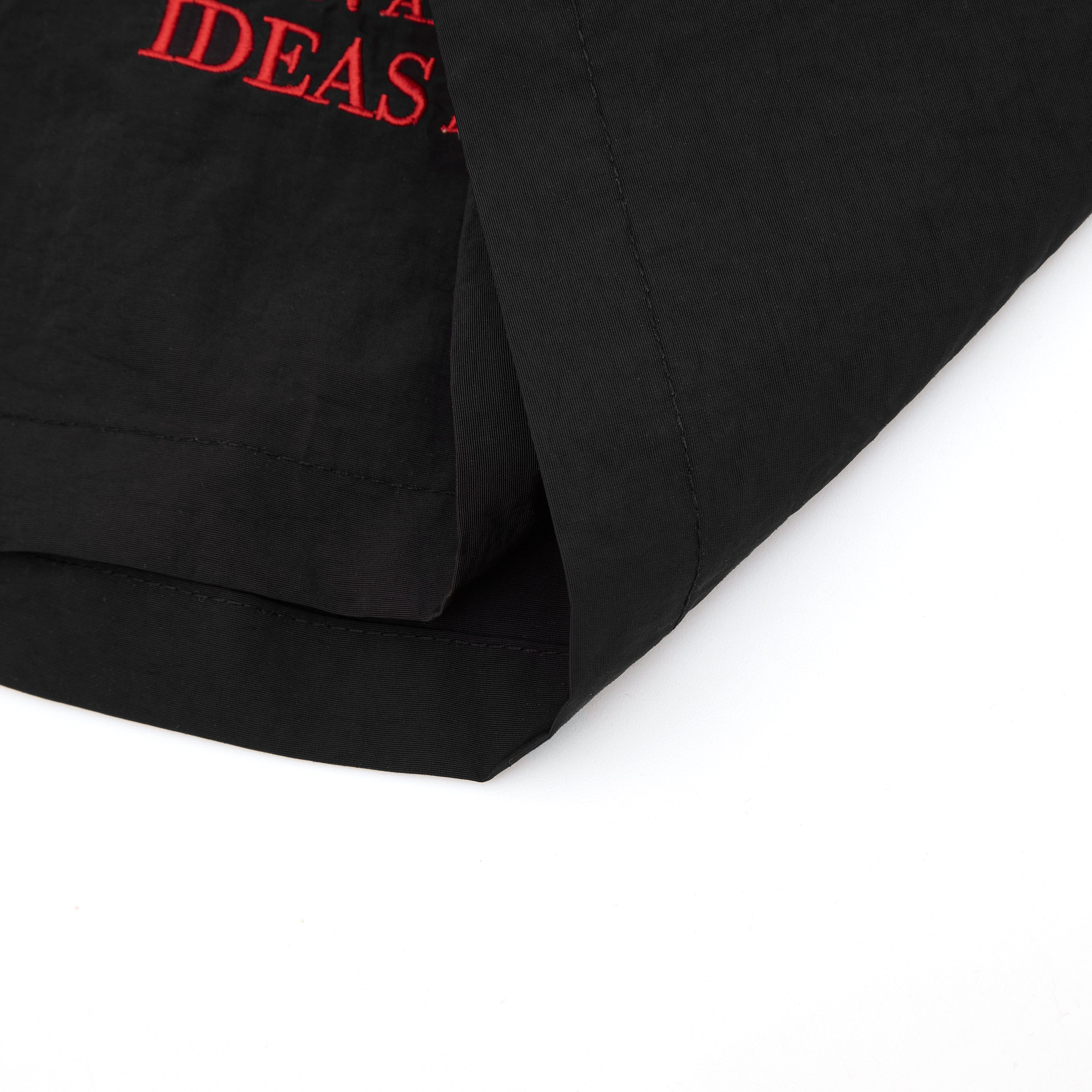 Almost Someday T-Shirts Almost Someday Beverly Black Nylon Shorts Almost Someday Beverly Black Nylon Shorts
