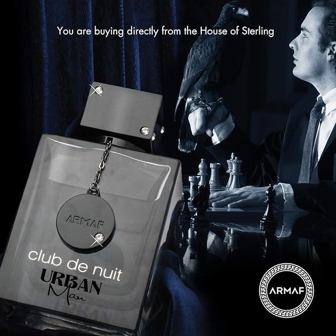 Armaf Fragrance Armaf Club De Nuit Urban for Man Eau de Parfum Spray, 3.6 Fl. Oz. Armaf Club De Nuit Urban for Man Eau de Parfum Spray, 3.6 Fl. Oz.