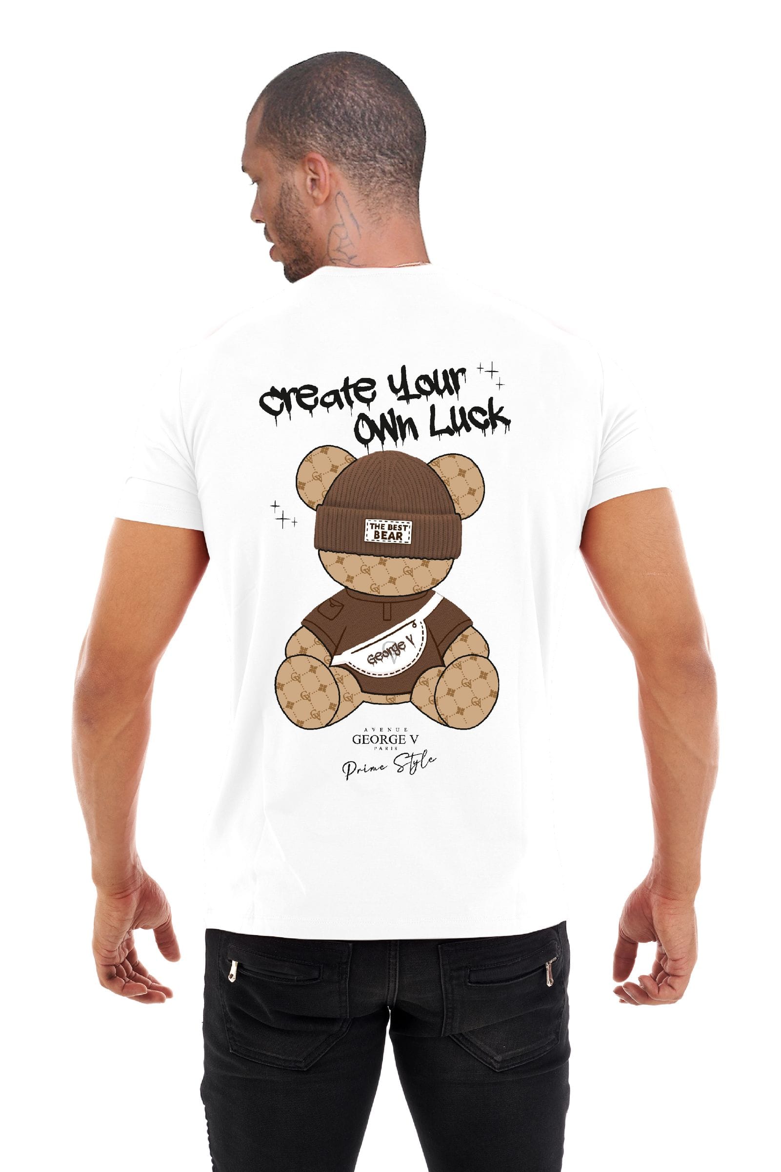 Avenue George V Paris T-Shirts Avenue George V Create Your Own Luck Tee Avenue George V Create Your Own Luck Tee