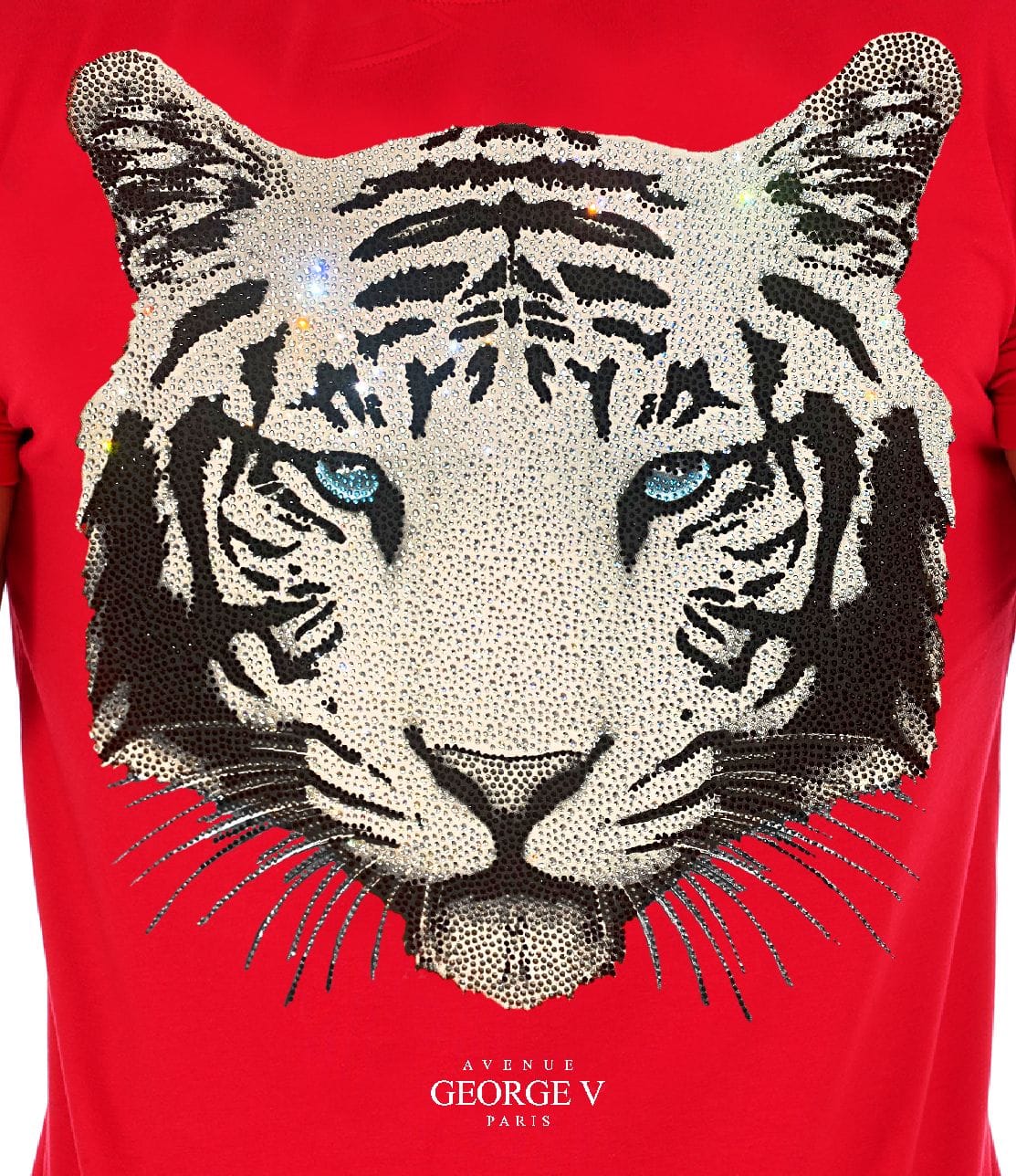 Avenue George V Paris T-Shirts Avenue George V Red Tiger Tee Avenue George V Red Tiger Tee