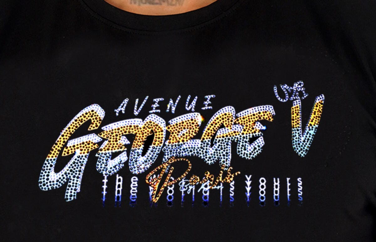 Avenue George V Paris T-Shirts Avenue George V Uzi Tee Avenue George V Uzi Tee