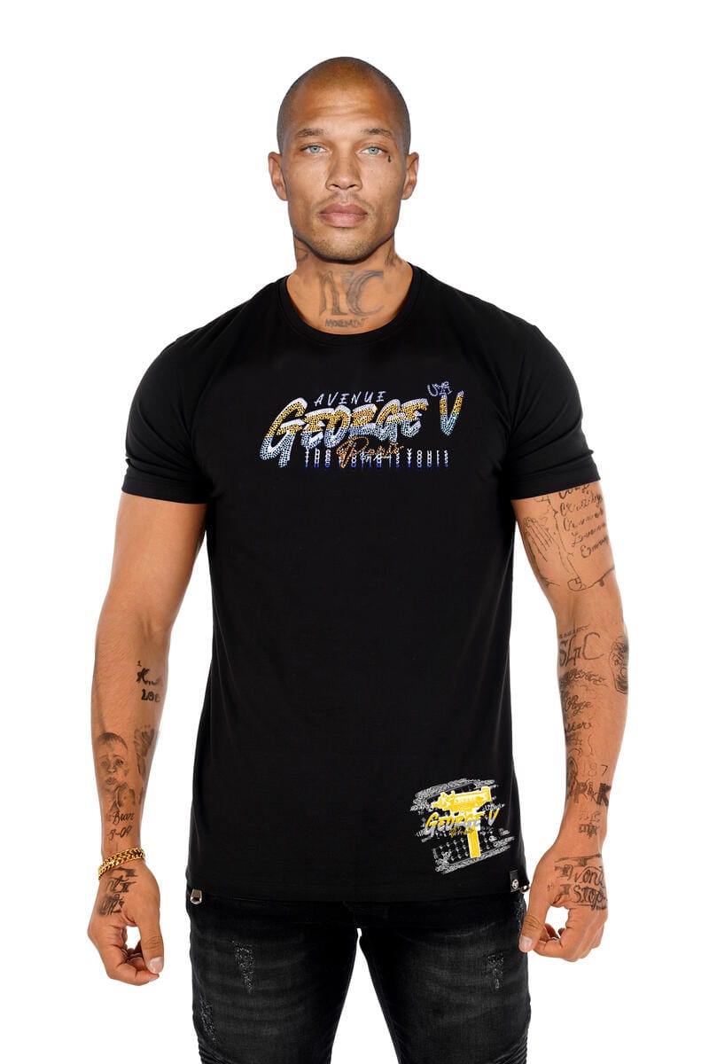 Avenue George V Paris T-Shirts Avenue George V Uzi Tee Avenue George V Uzi Tee