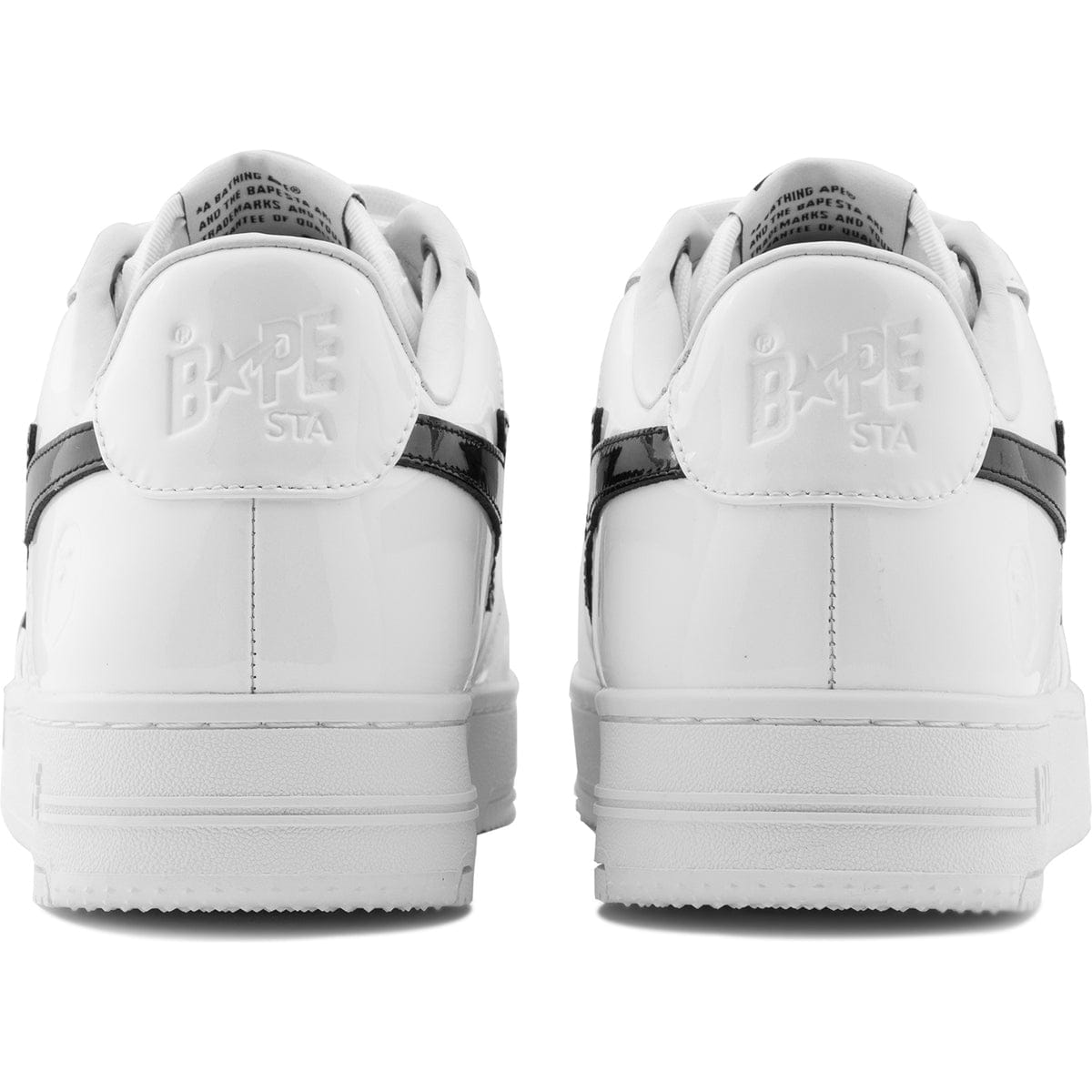Bape Sneakers Bape Sta #1 All-Patent Leather Shoes Bape Sta #1 All-Patent Leather Shoes