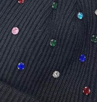 Rhinestone Beanie