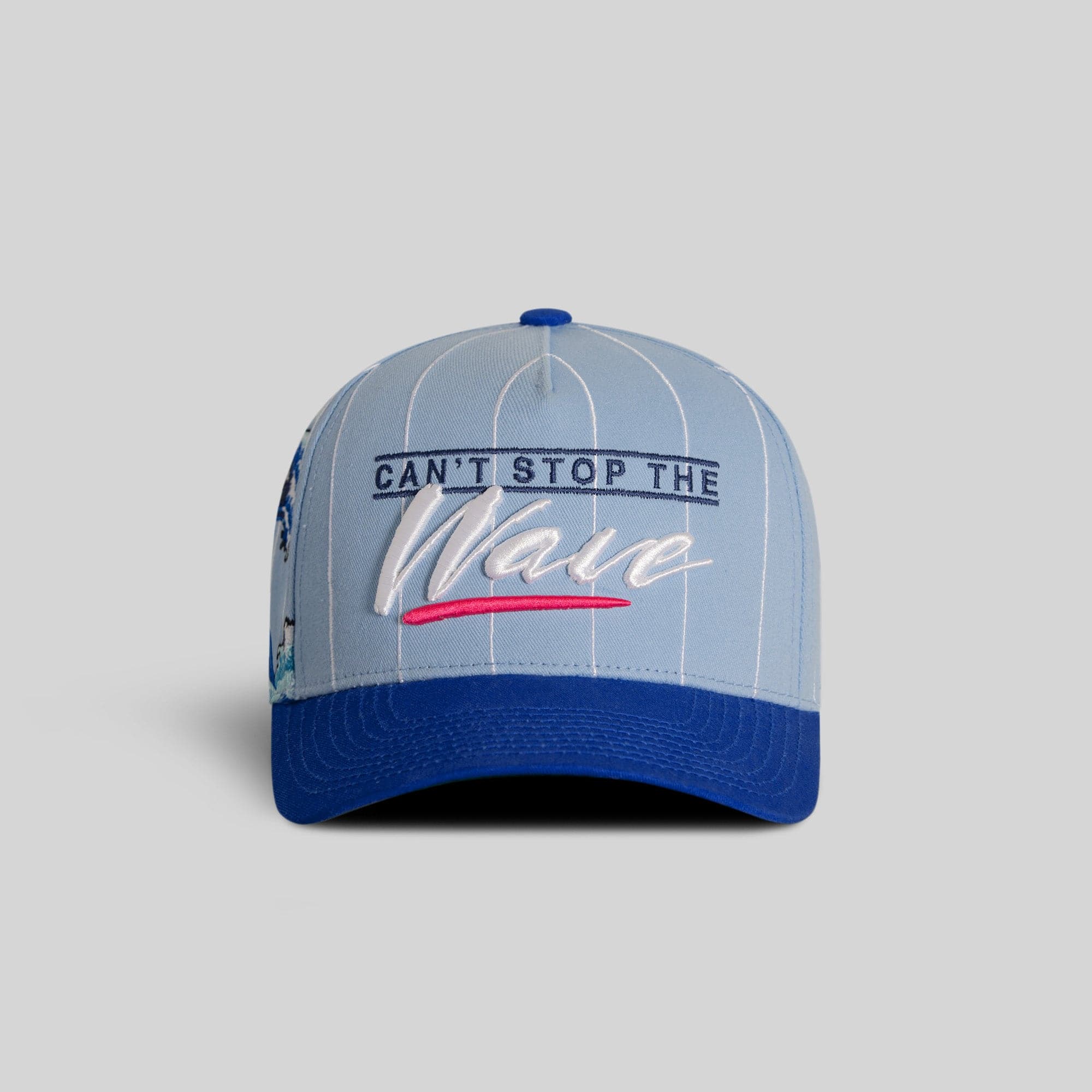 Field Grade Hats Can't Stop the Wave Pinstripe Twill Trucker Can't Stop the Wave Pinstripe Twill Trucker