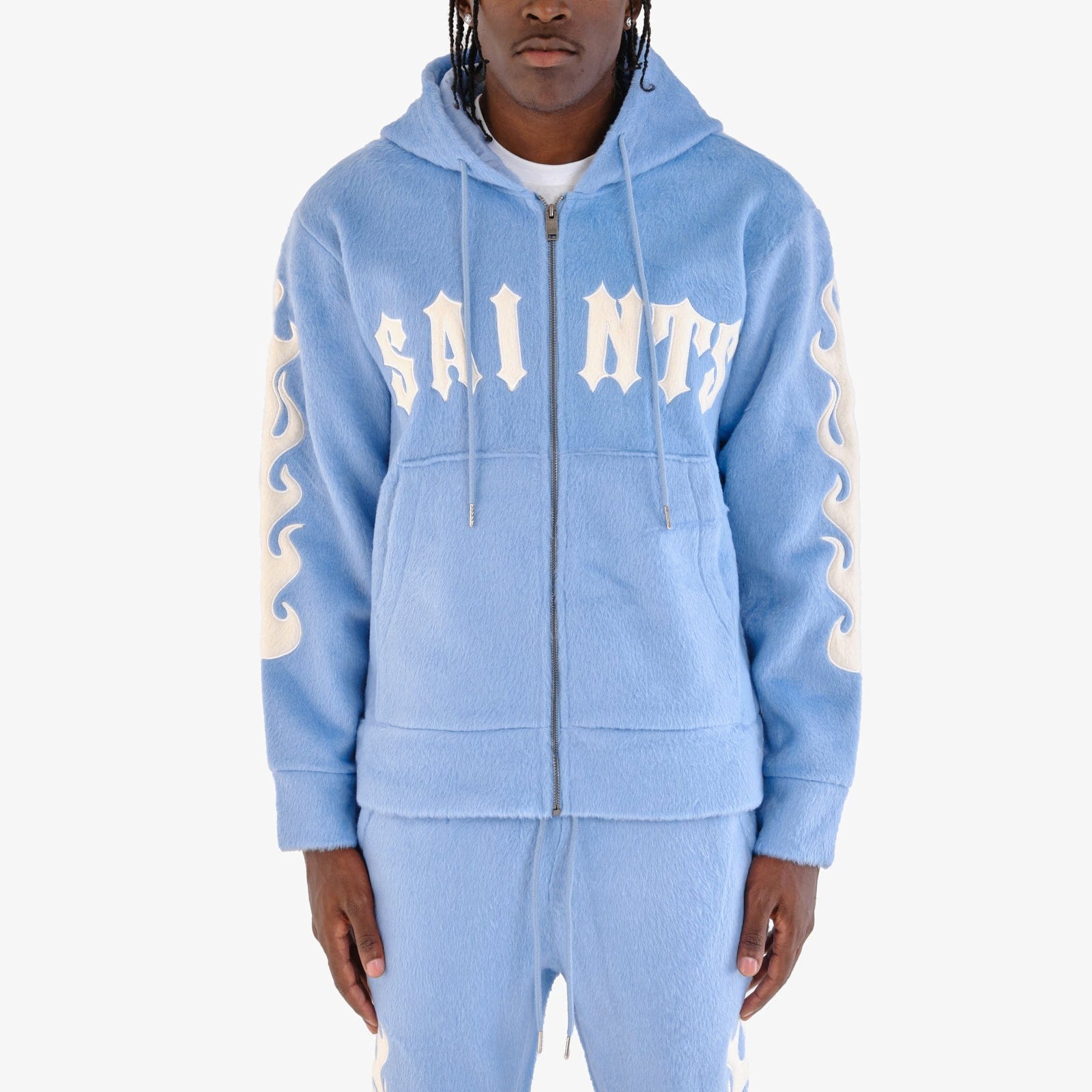 Copper Rivets Hoodies Saints Mohair Hoodie Saints Mohair Hoodie