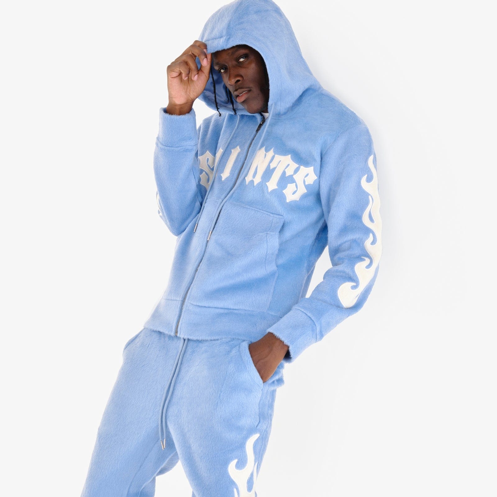 Copper Rivets Hoodies Saints Mohair Hoodie Saints Mohair Hoodie