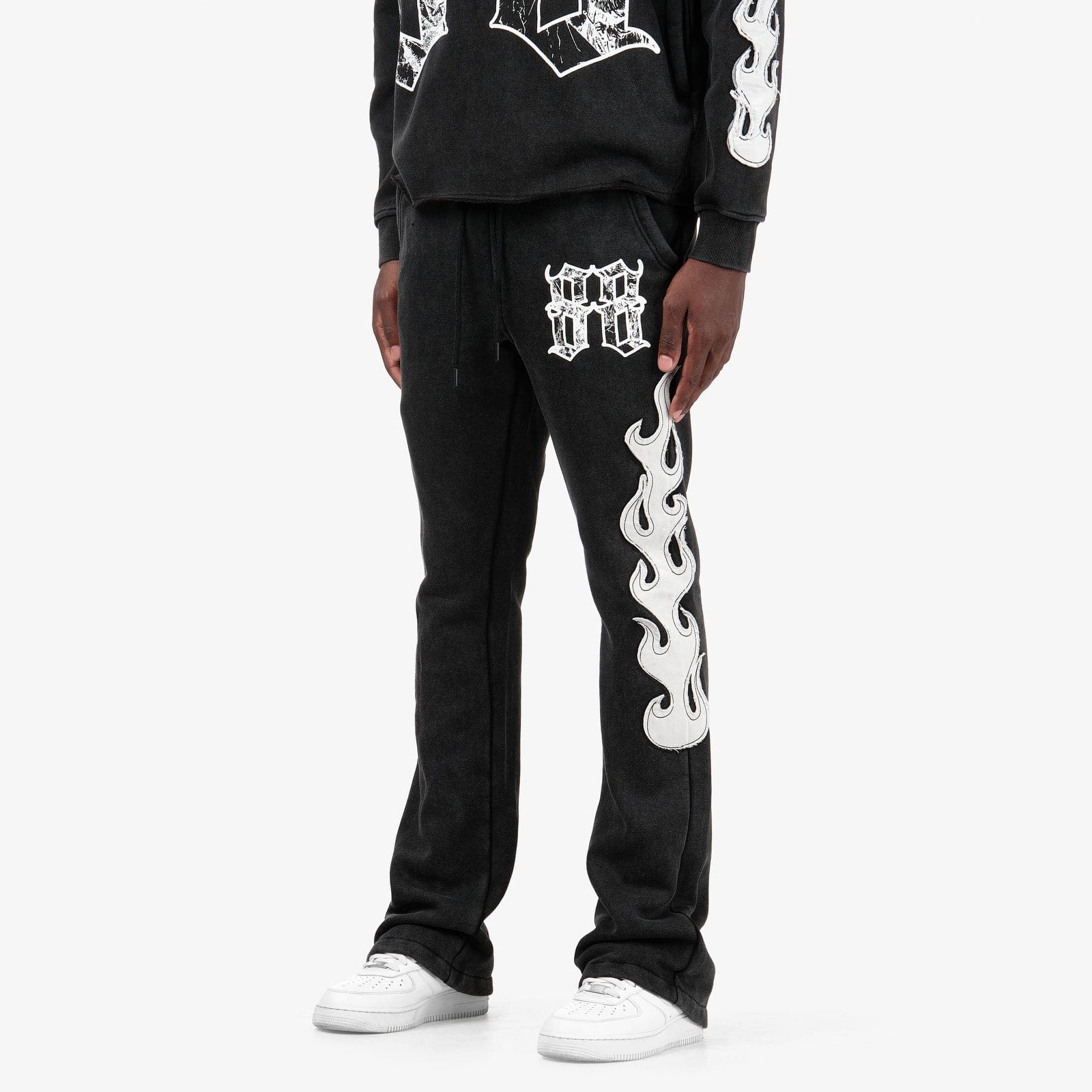 Copper Rivets Sets Copper Rivet Essential Fleece Tracksuit - Black Copper Rivet Essential Fleece Tracksuit - Black