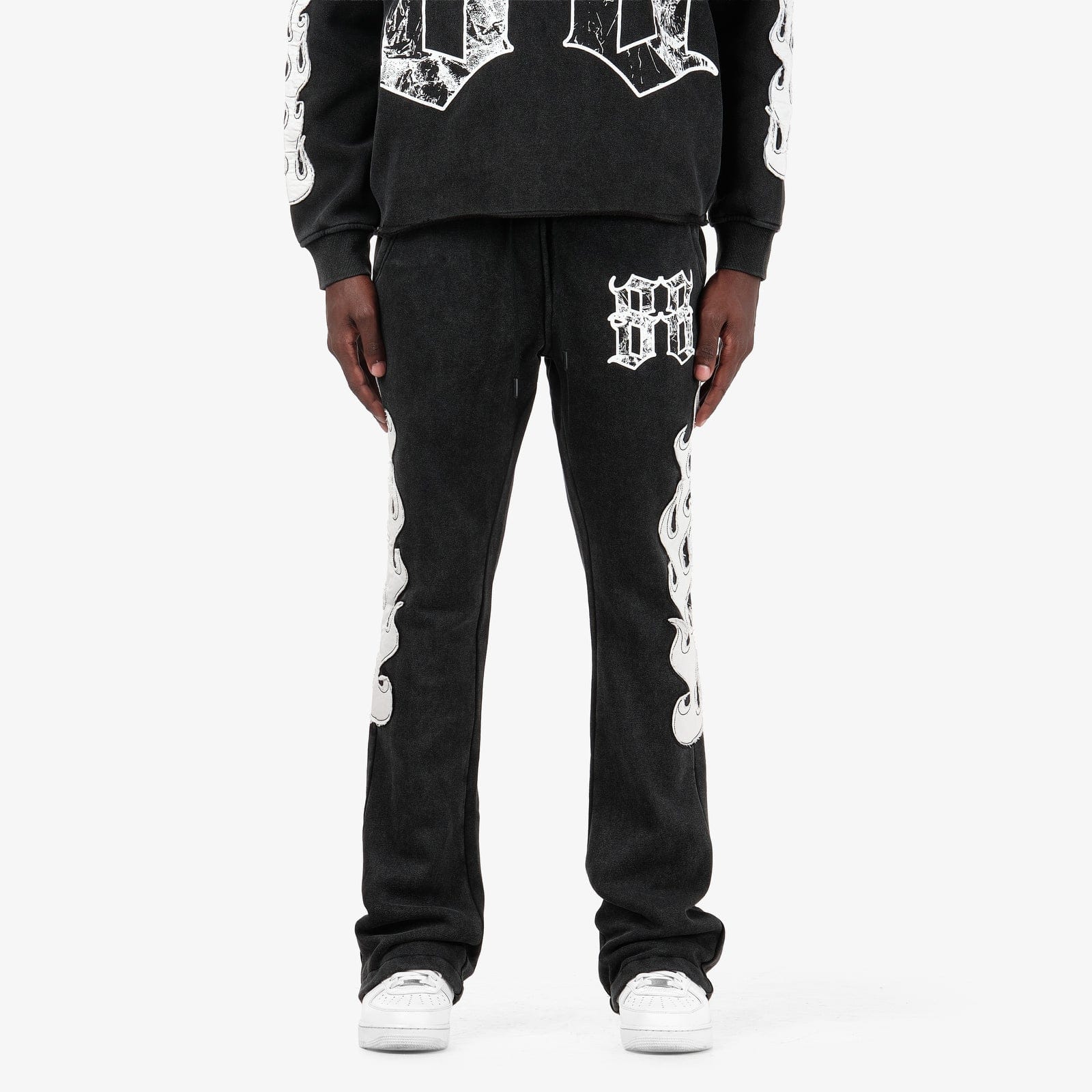 Copper Rivets Sets Copper Rivet Essential Fleece Tracksuit - Black Copper Rivet Essential Fleece Tracksuit - Black
