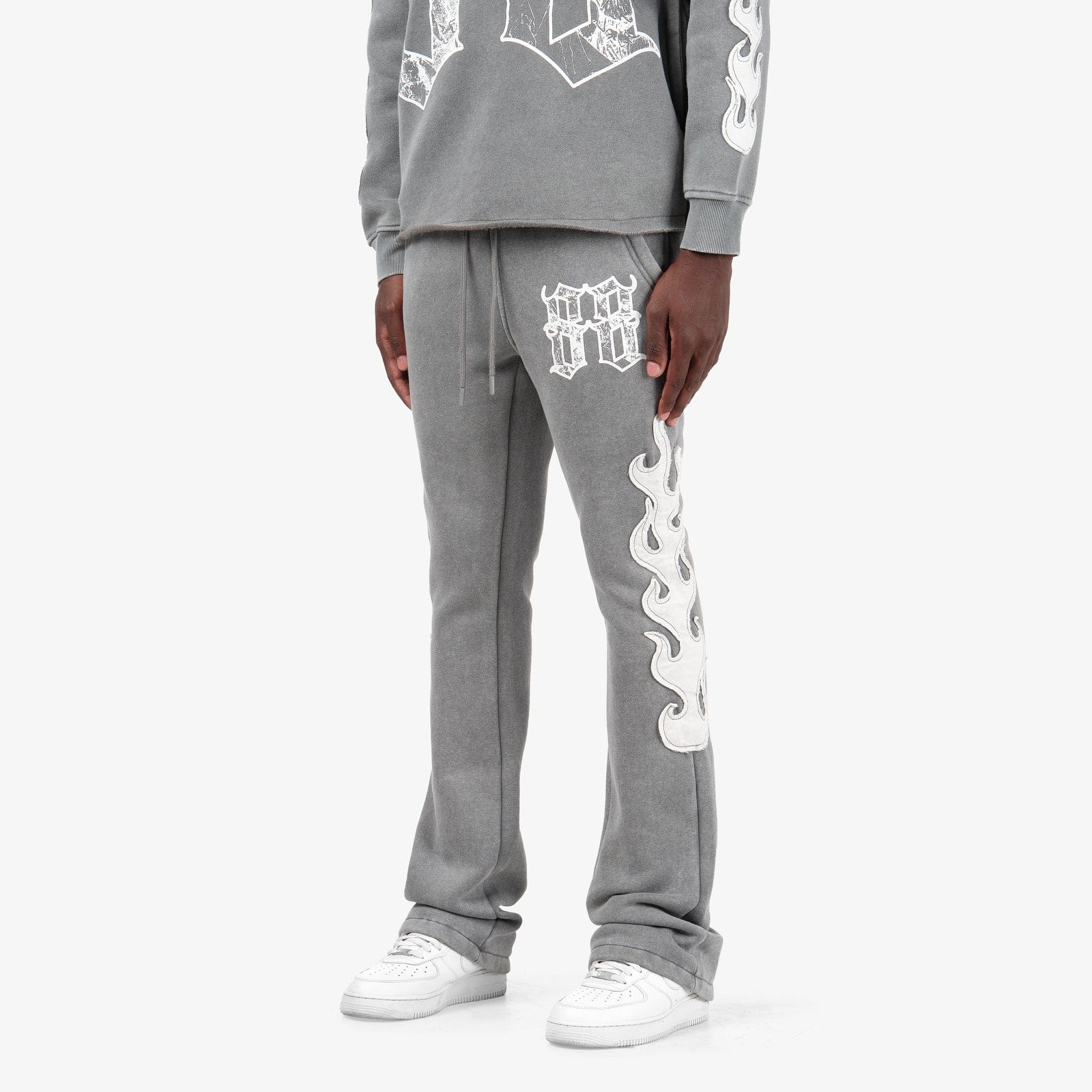 Copper Rivets Sets Copper Rivet Essential Fleece Tracksuit - Grey Copper Rivet Essential Fleece Tracksuit - Grey