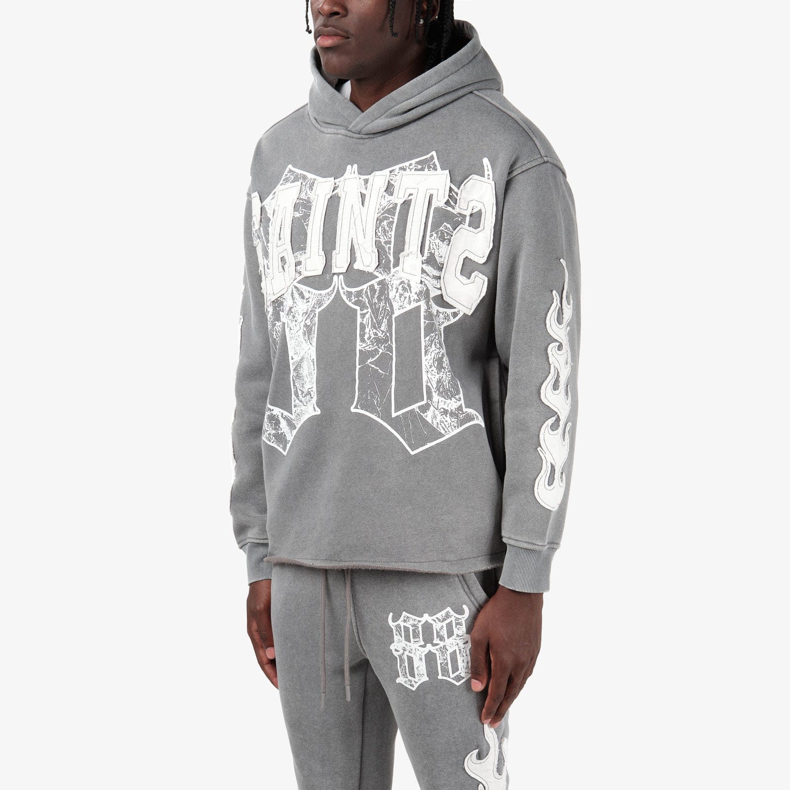 Copper Rivets Sets Copper Rivet Essential Fleece Tracksuit - Grey Copper Rivet Essential Fleece Tracksuit - Grey