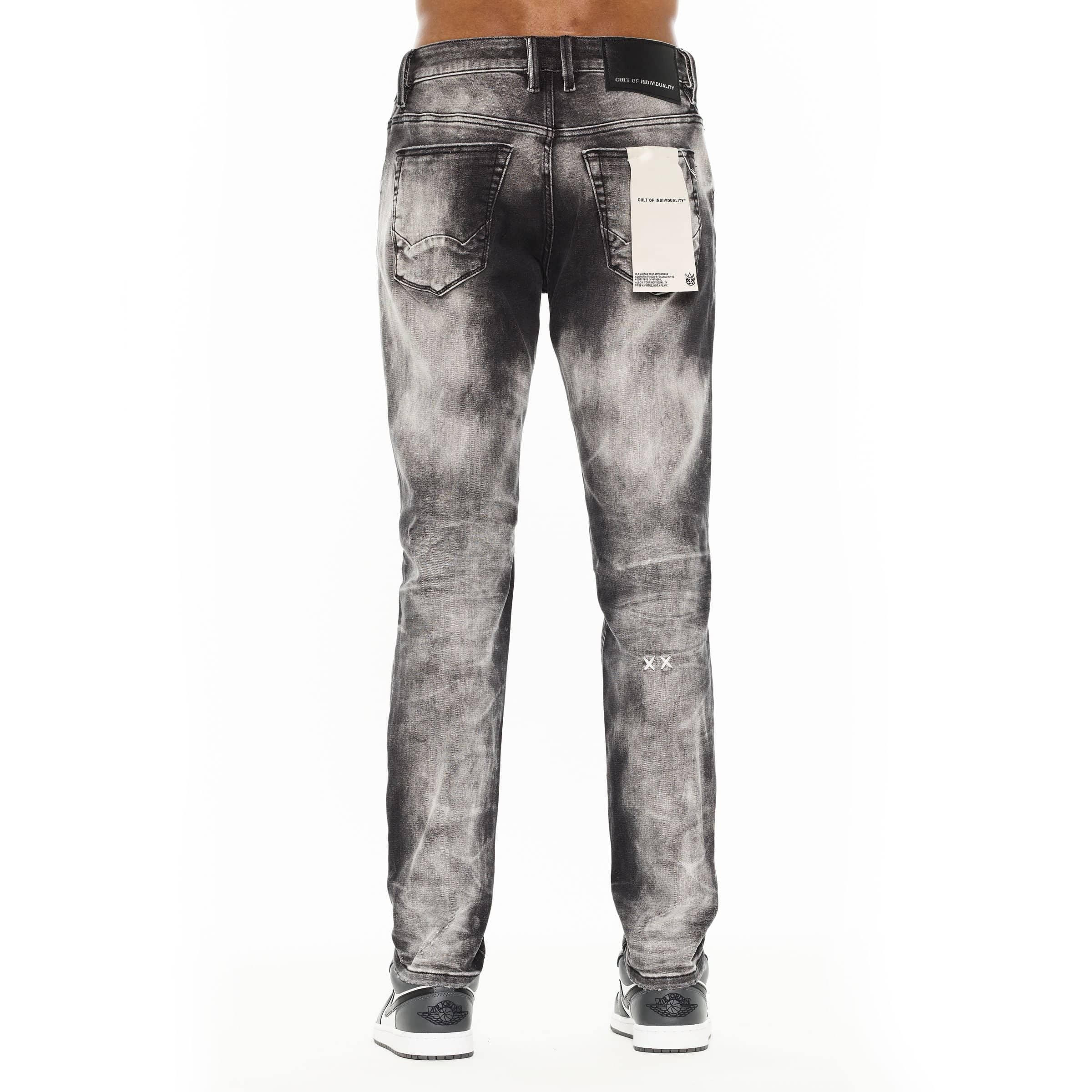 Cult of Individuality Denim Cult Rocker Slim Fit Grey Cult Rocker Slim Fit Grey