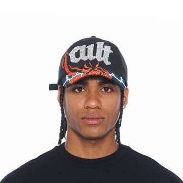 Cult of Individuality Hat Cult of Individuality Dad Hat "Flame" - Black Cult of Individuality Dad Hat "Flame" - Black