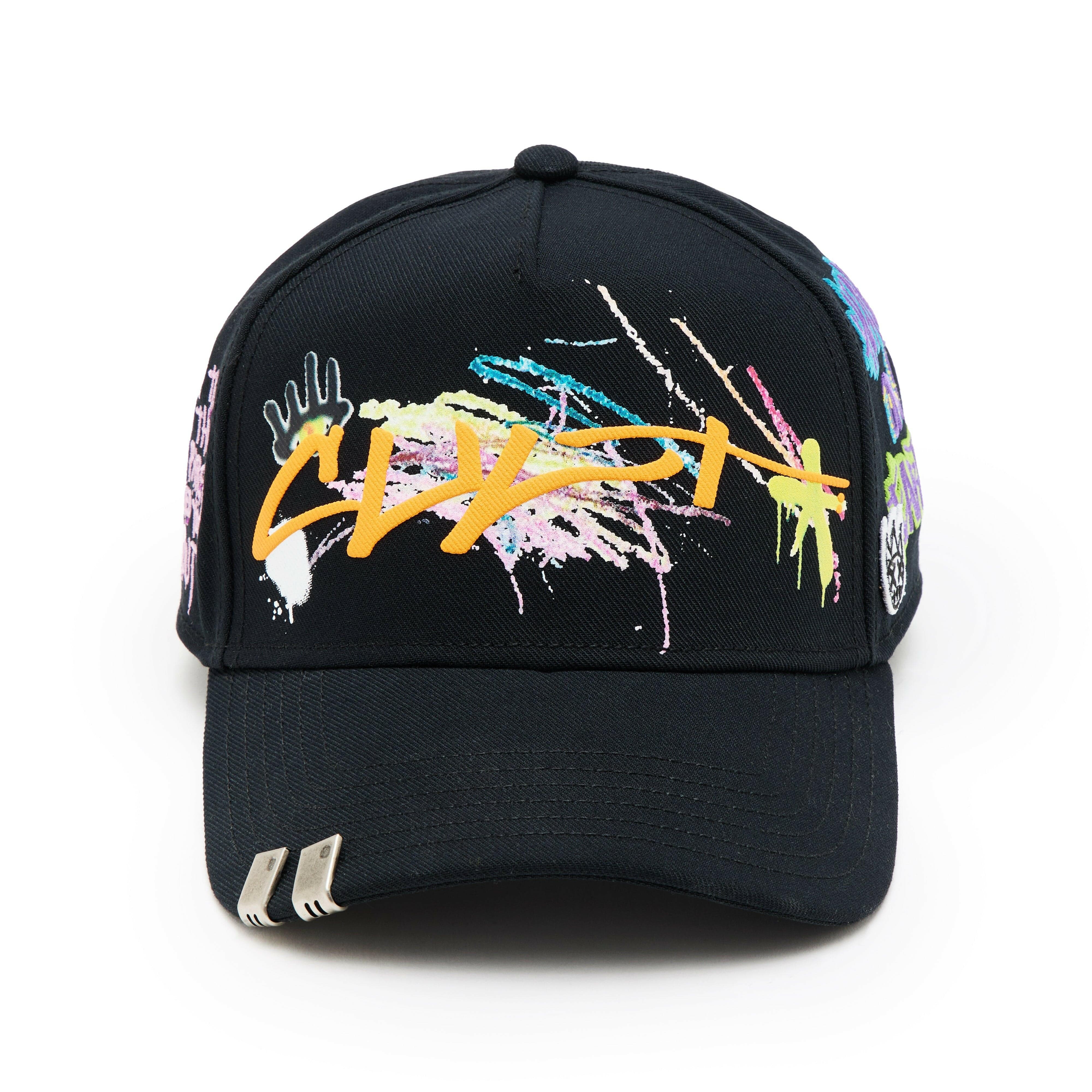 Cult of Individuality Hats Cult Graffiti Logo Trucker Hat Cult Graffiti Logo Trucker Hat
