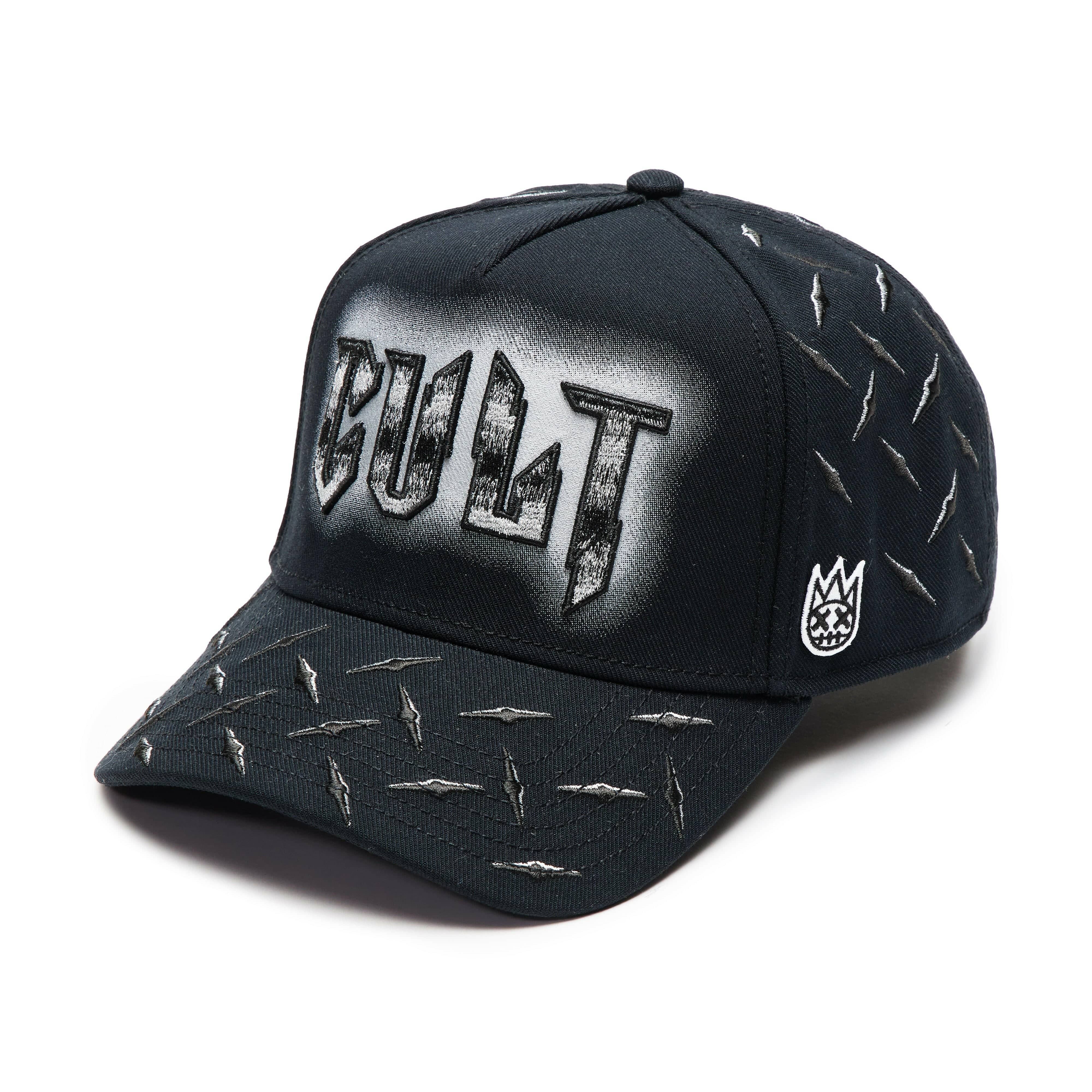 Cult of Individuality Hats Cult Instruments Trucker Hat Black Cult Instruments Trucker Hat Black