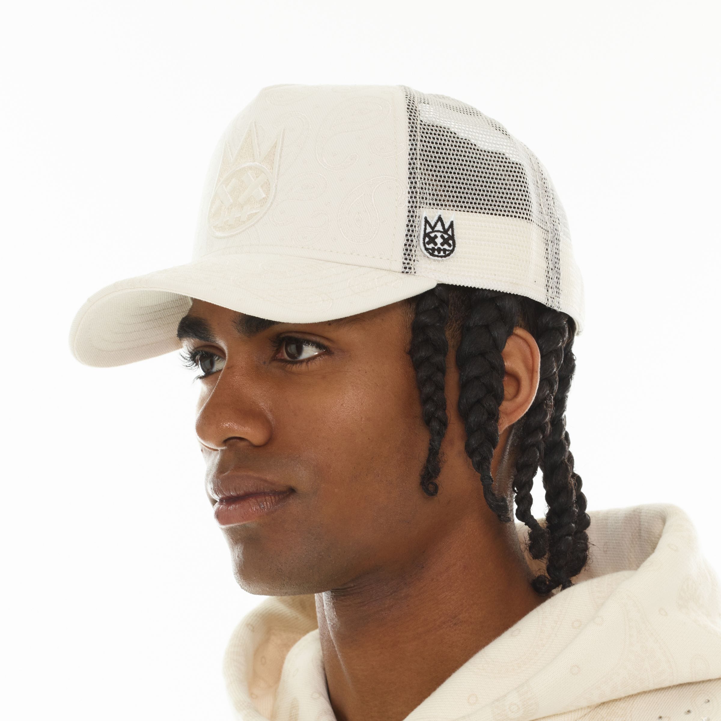 Cult of Individuality Hats Cult Paisley Mesh Back Trucker Hat Cult Paisley Mesh Back Trucker Hat