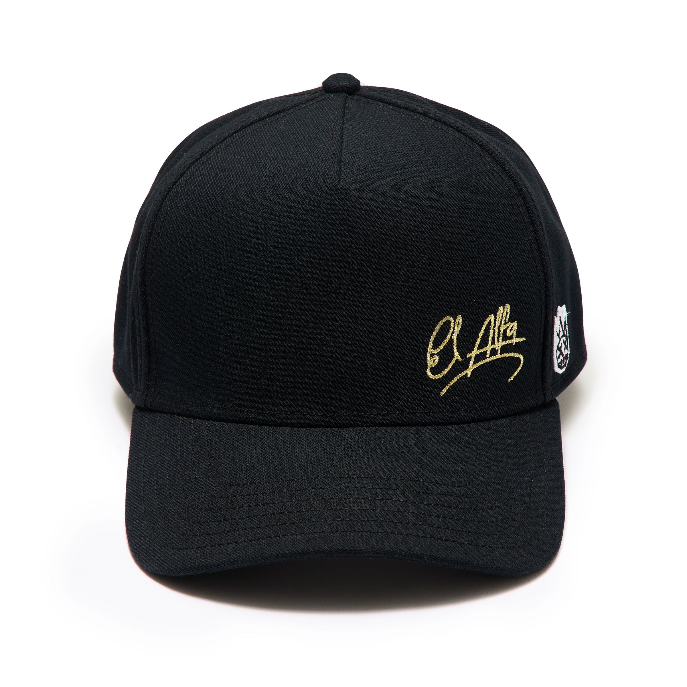 Cult of Individuality Hats Cult x El Alfa Gold Signature 5 Panel A Frame Trucker Hat Cult x El Alfa Gold Signature 5 Panel A Frame Trucker Hat